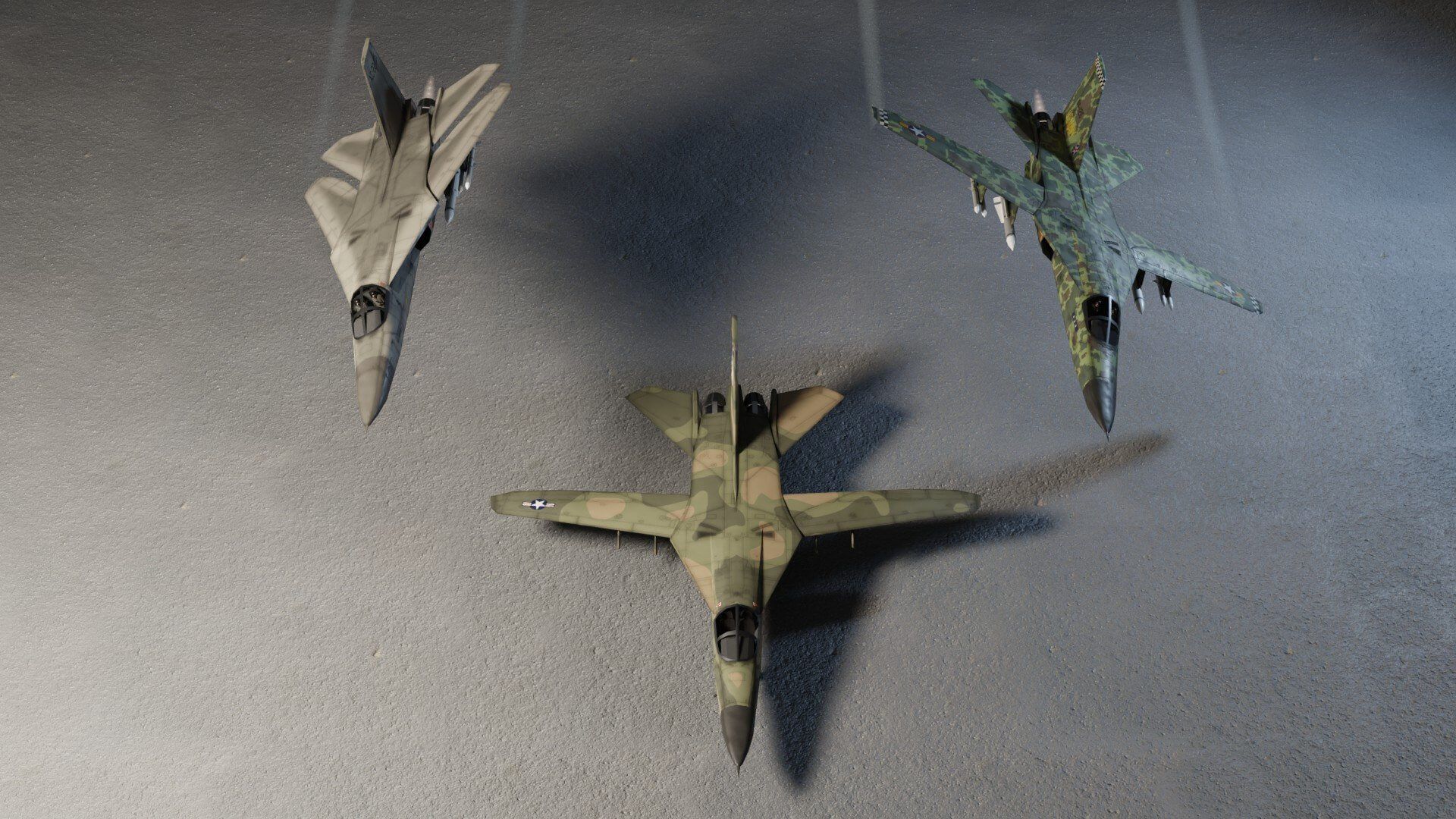 1920x1080 F 111 Aardvark Jet Fighter 3D Model