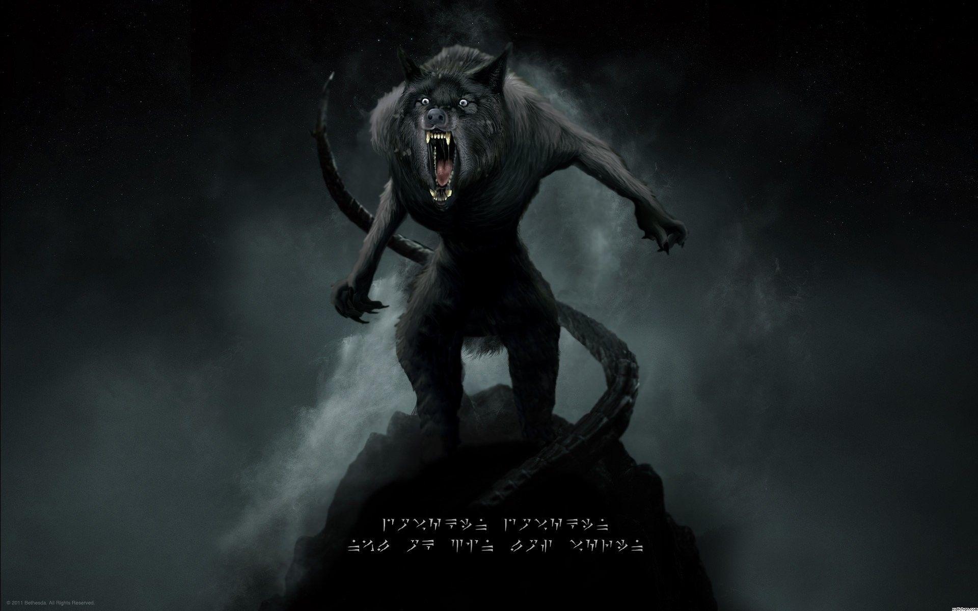 1920x1200 Werewolf Wallpaper background picture