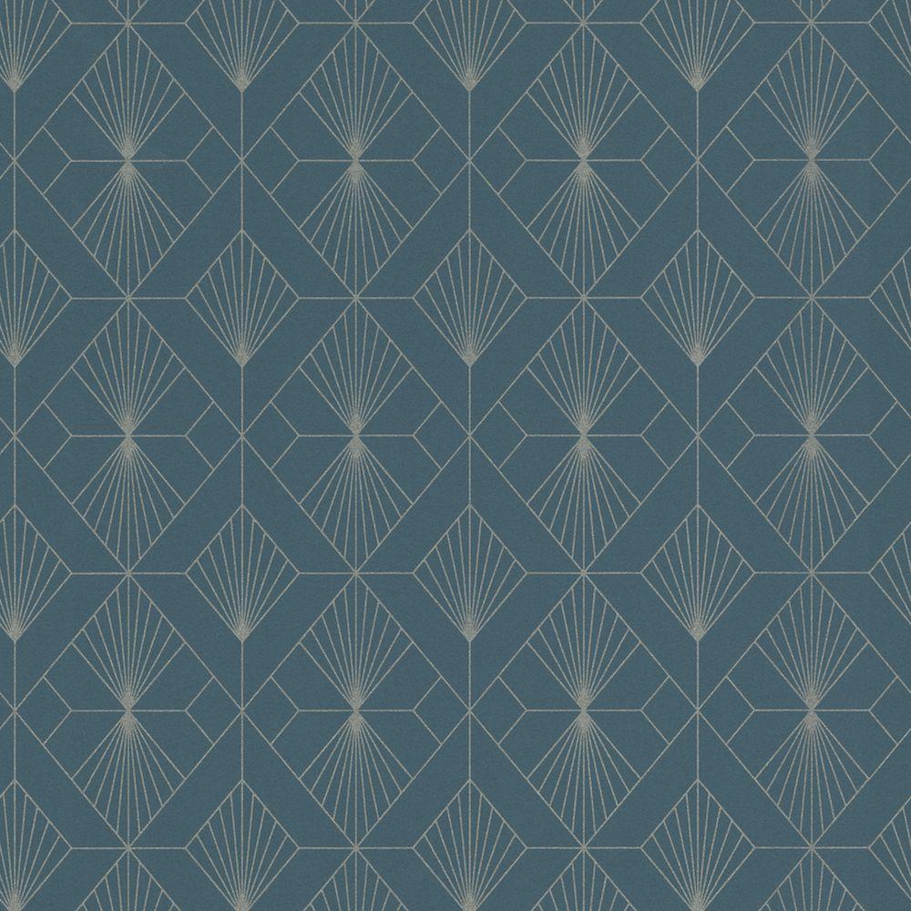 1000x1000 Goumont Art Deco Teal Wallpaper 620924. Wallpaper. Allen