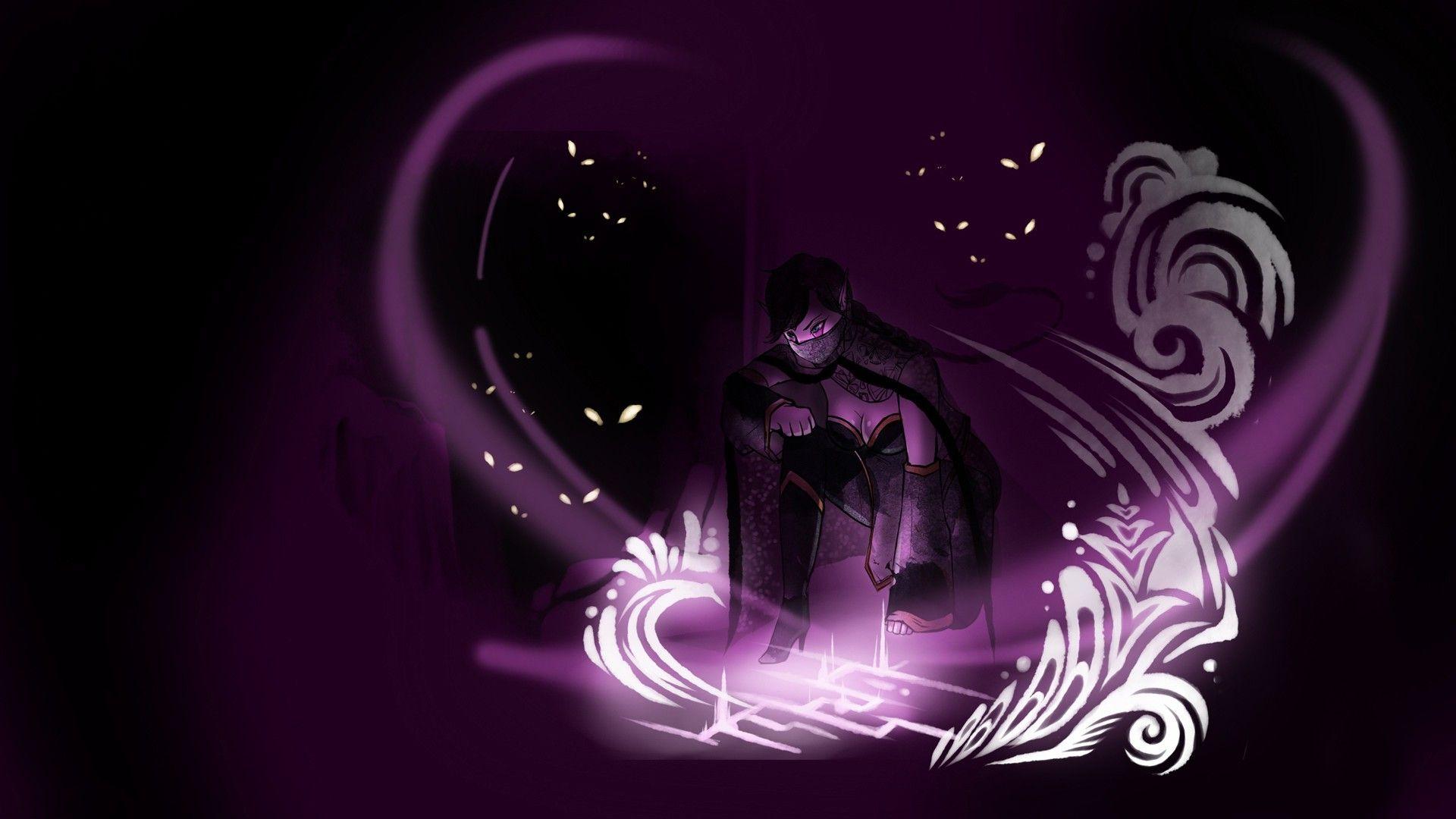 1920x1080 Dota Purple, Magic Wallpaper HD / Desktop and Mobile