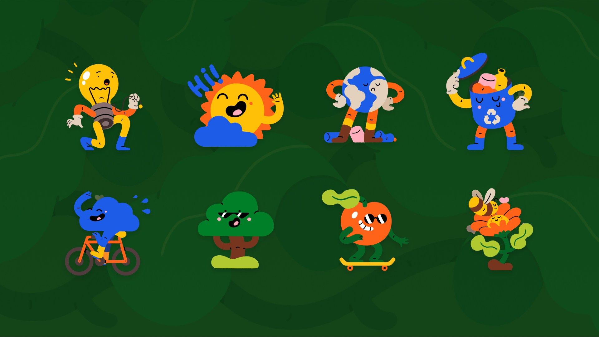 1920x1080 Earth with Messenger and Messenger Kids