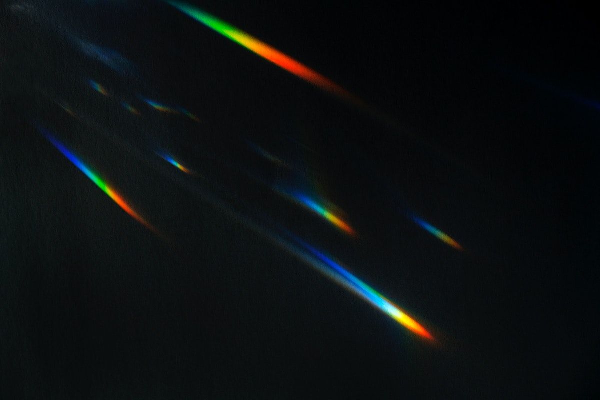 1200x800 Light leak effect on a black background