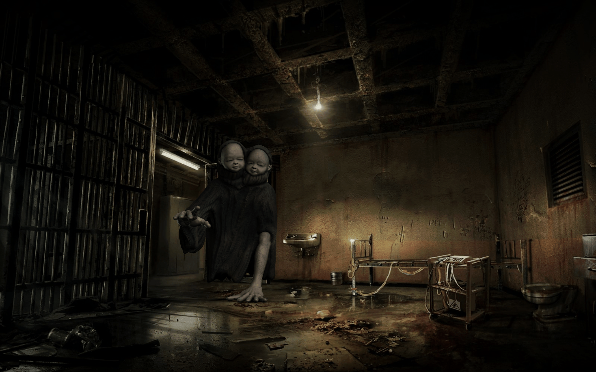 1920x1200 STL file Twin Victims Silent Hill