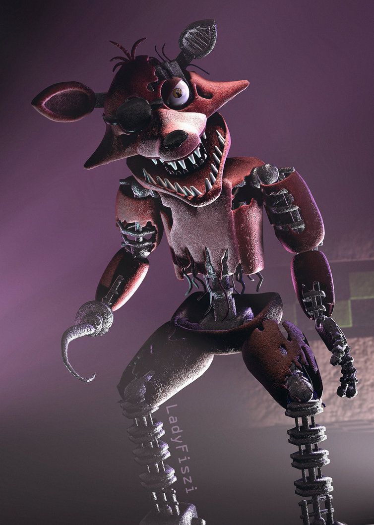 Withered Foxy Wallpapers - Top Free Withered Foxy Backgrounds ...