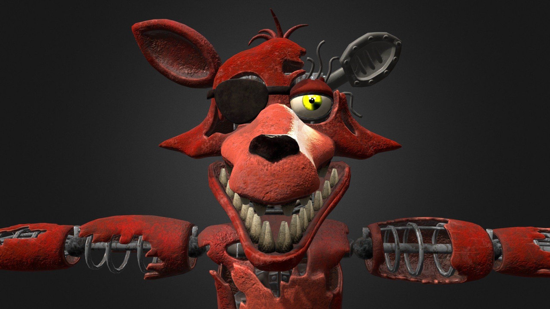 Withered Foxy Wallpapers - Top Free Withered Foxy Backgrounds