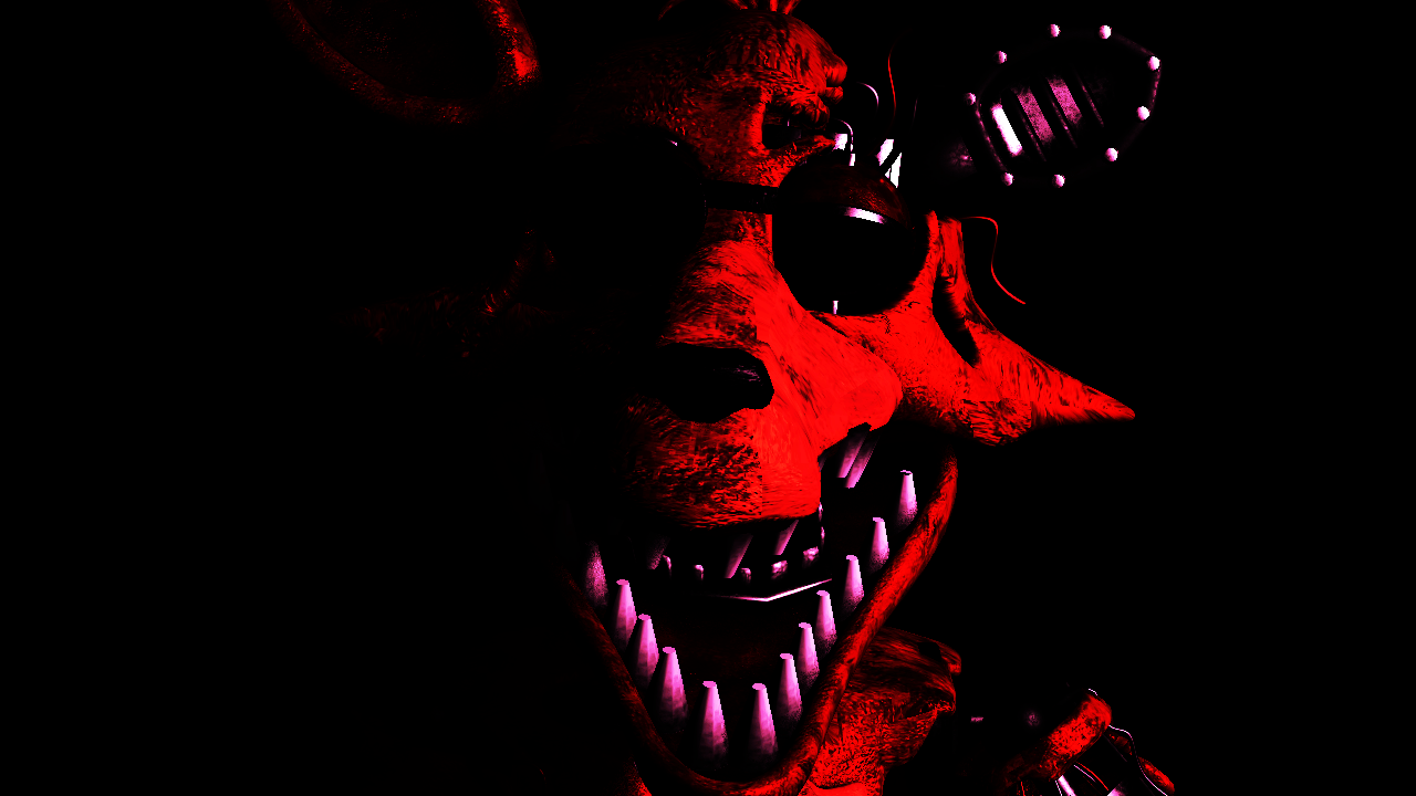 1280x720 Withered Foxy Death Screen Model