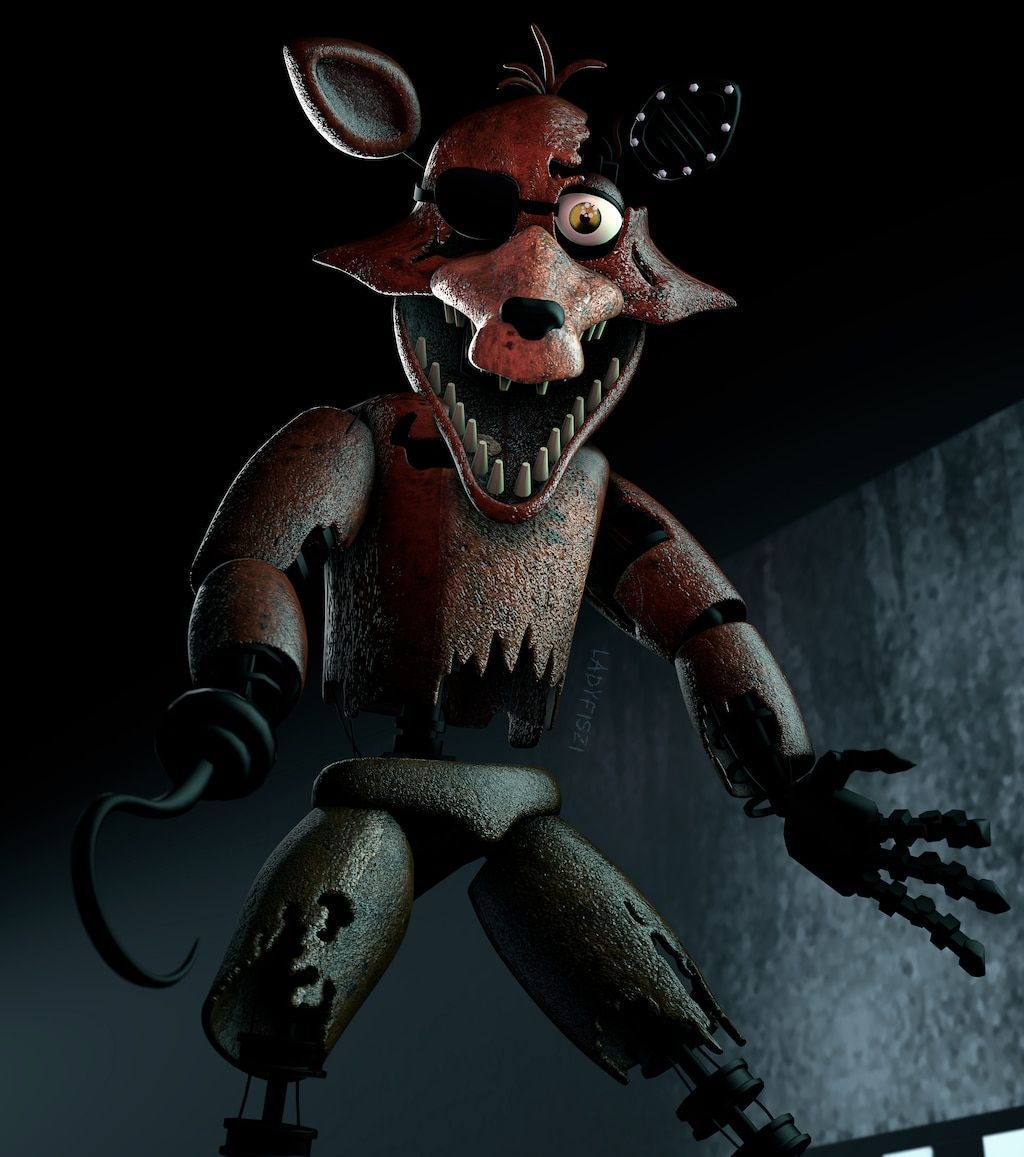 Withered Foxy Wallpapers - Top Free Withered Foxy Backgrounds ...