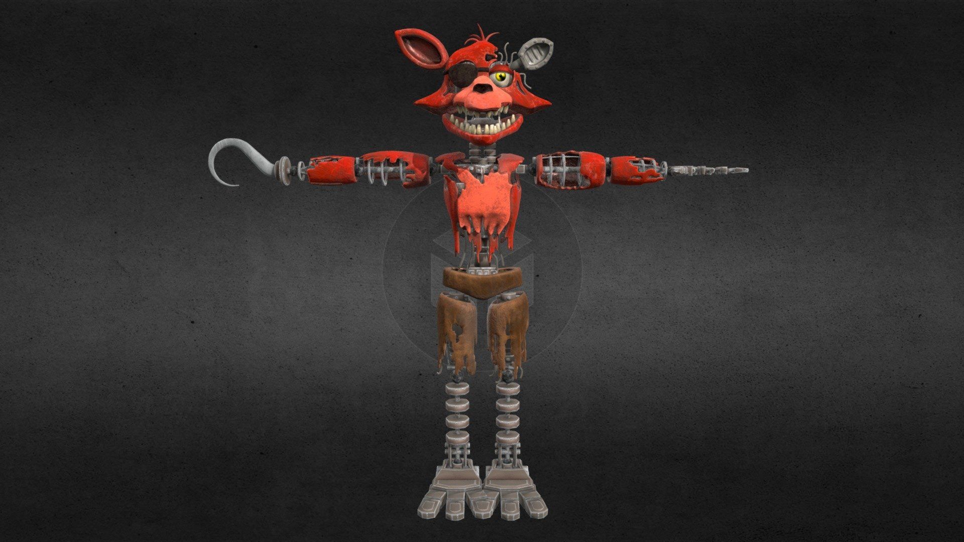 Withered Foxy Wallpapers - Top Free Withered Foxy Backgrounds ...