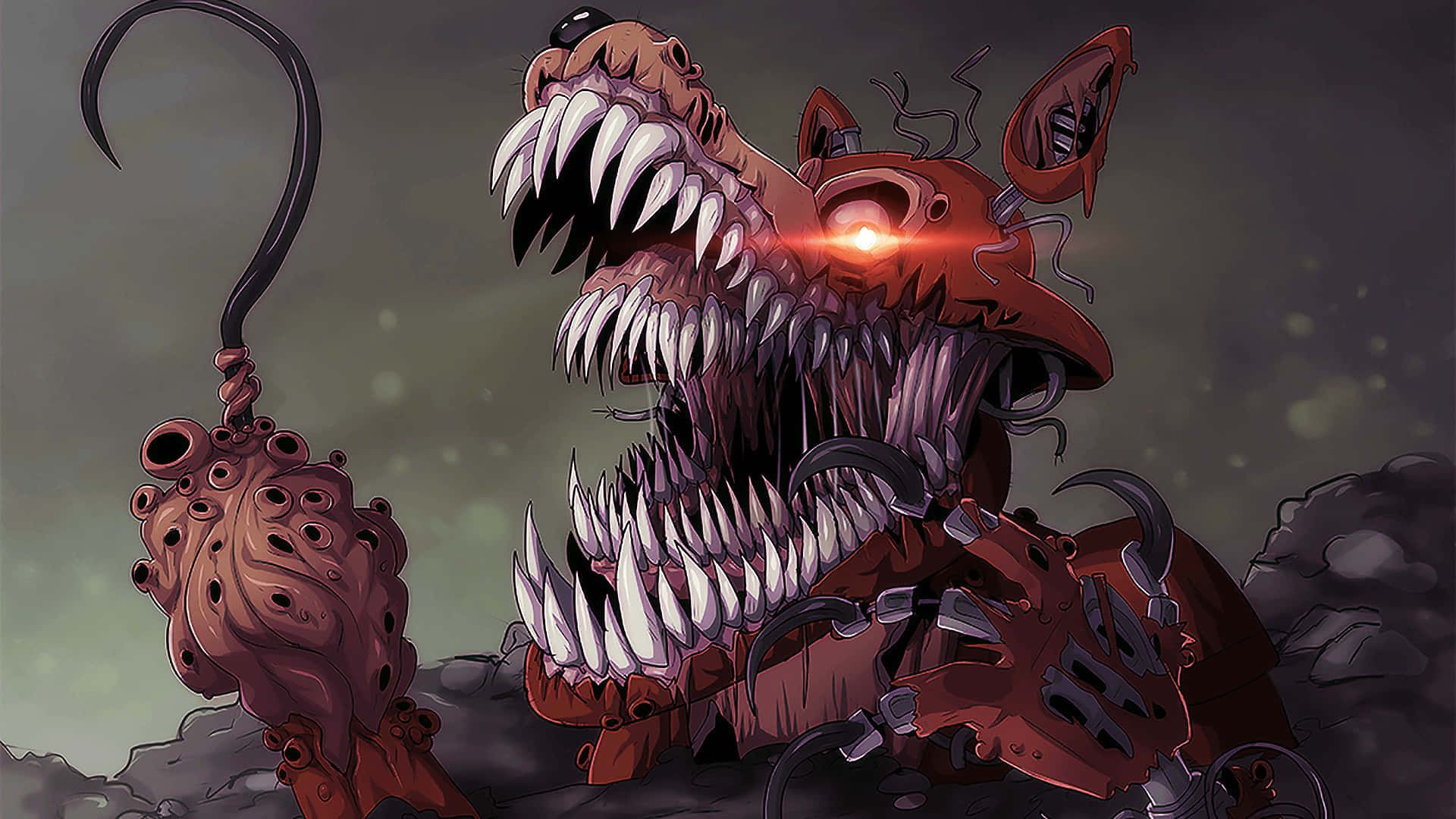 1920x1080 Fnaf Foxy Wallpaper