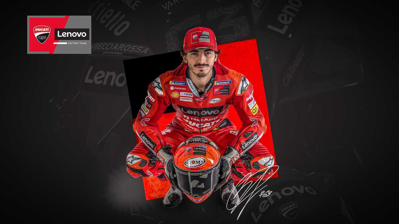 1280x720 Ducati MotoGP Team Signs Pecco Bagnaia