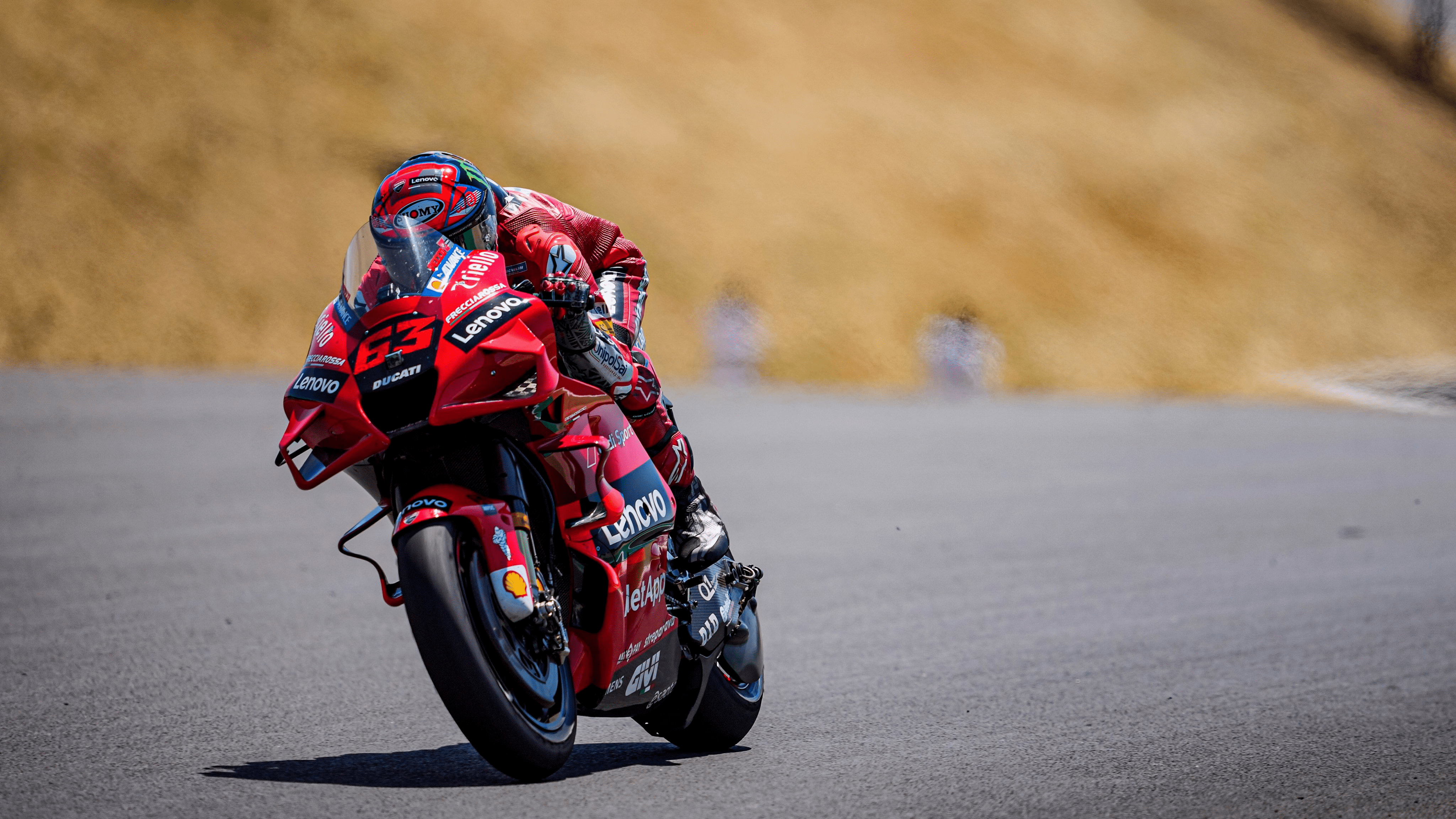 4096x2305 What a race by Pecco Bagnaia today