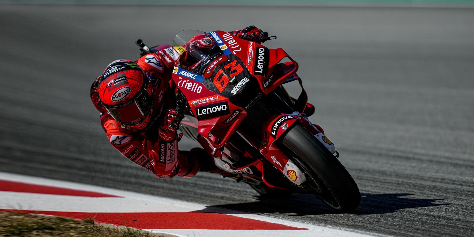 1920x960 Front row start for Pecco Bagnaia