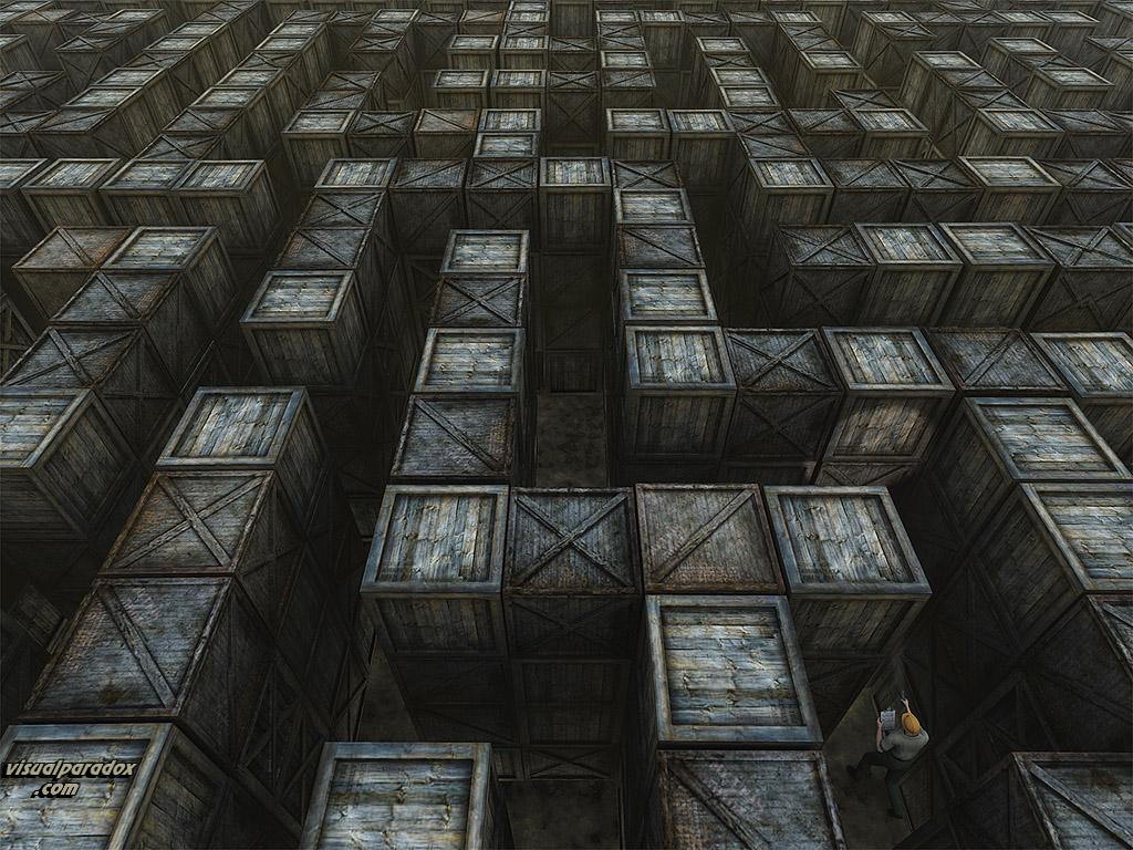 1024x768 Warehouse Desktop Wallpaper. Industrial Desktop