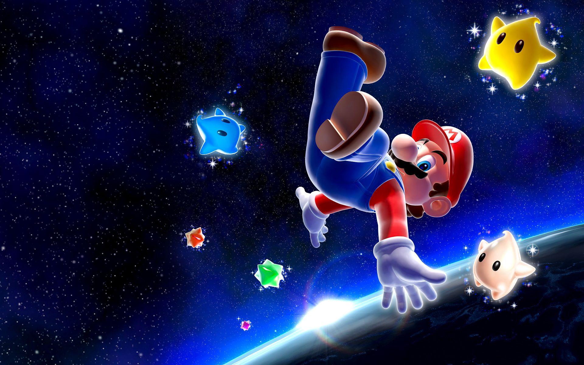 1920x1200 Super Mario Galaxy, contemporary desktop PC