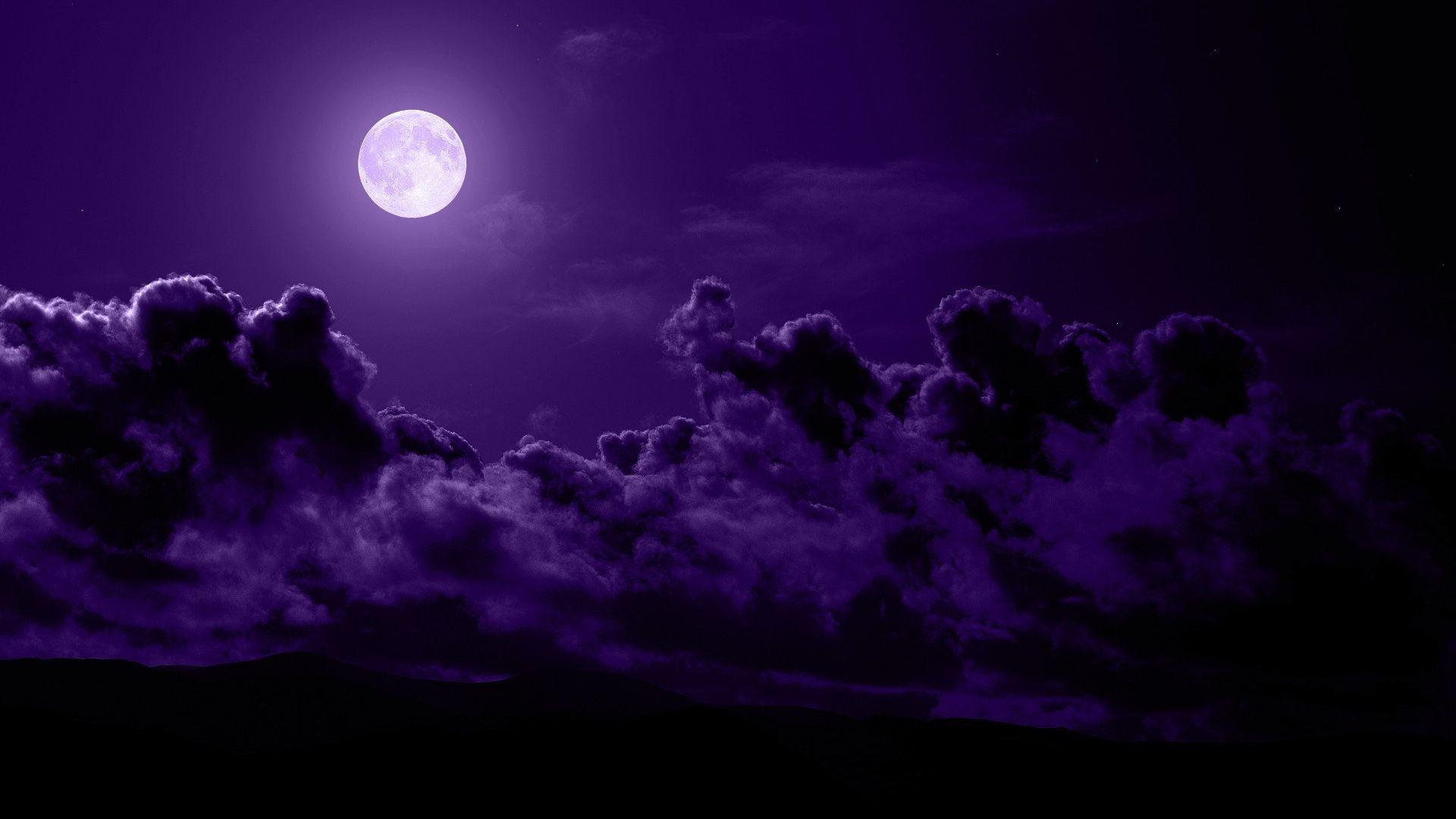 dark purple aesthetic wallpaper desktop hd