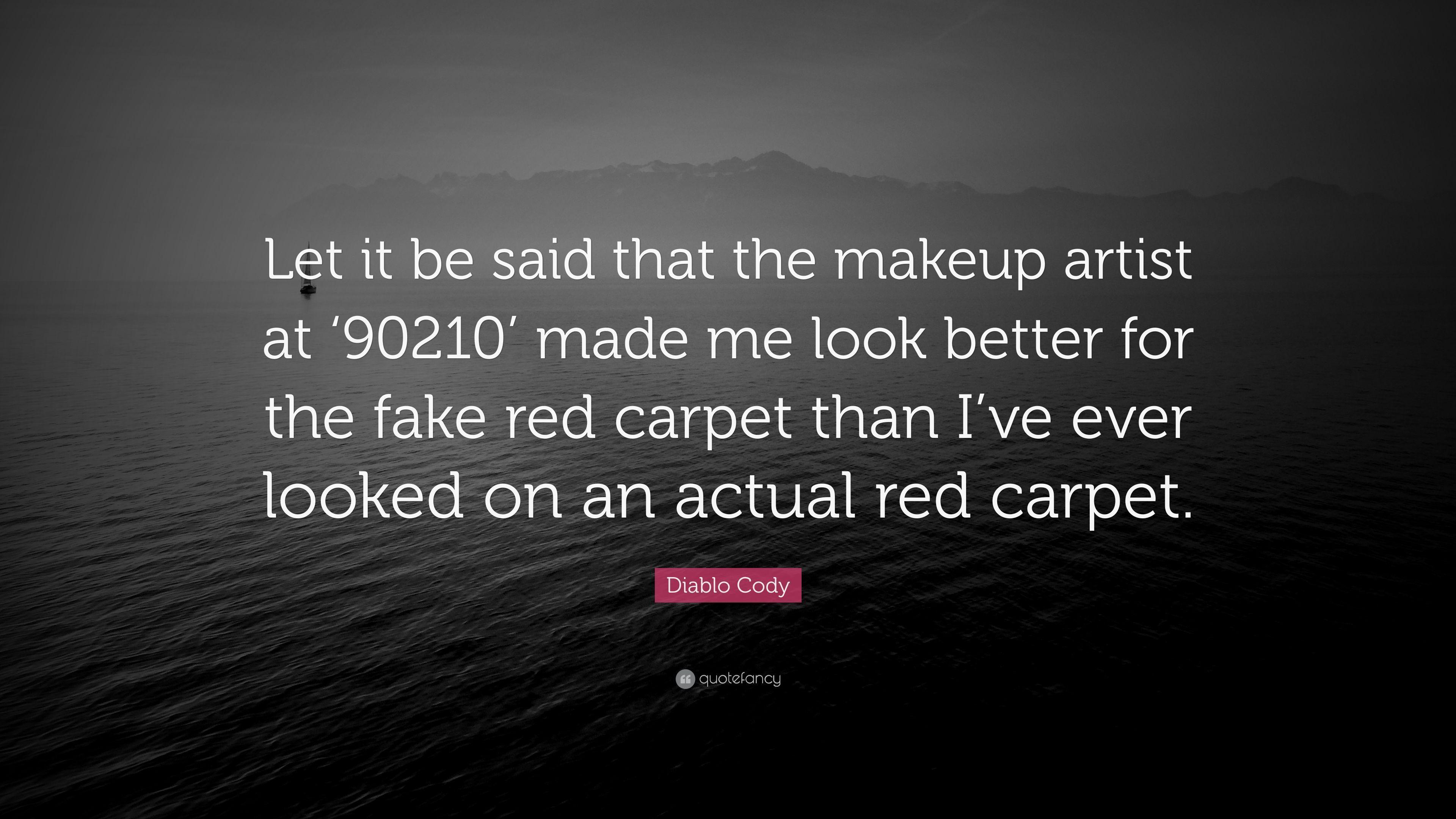 3840x2160 Diablo Cody Quote: “Let it be said that the makeup artist at