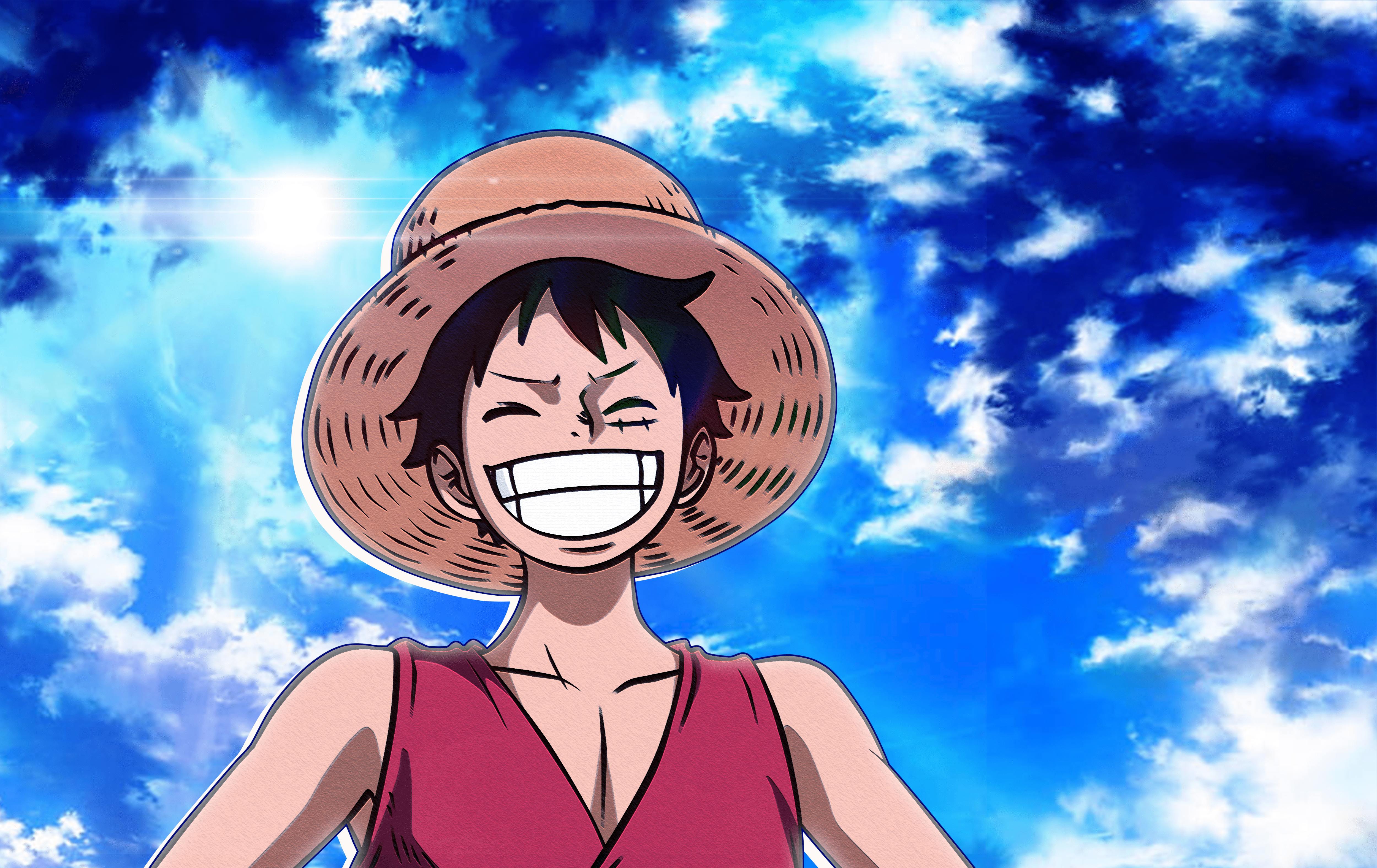 5000x3152 Monkey D. Luffy Wallpaper
