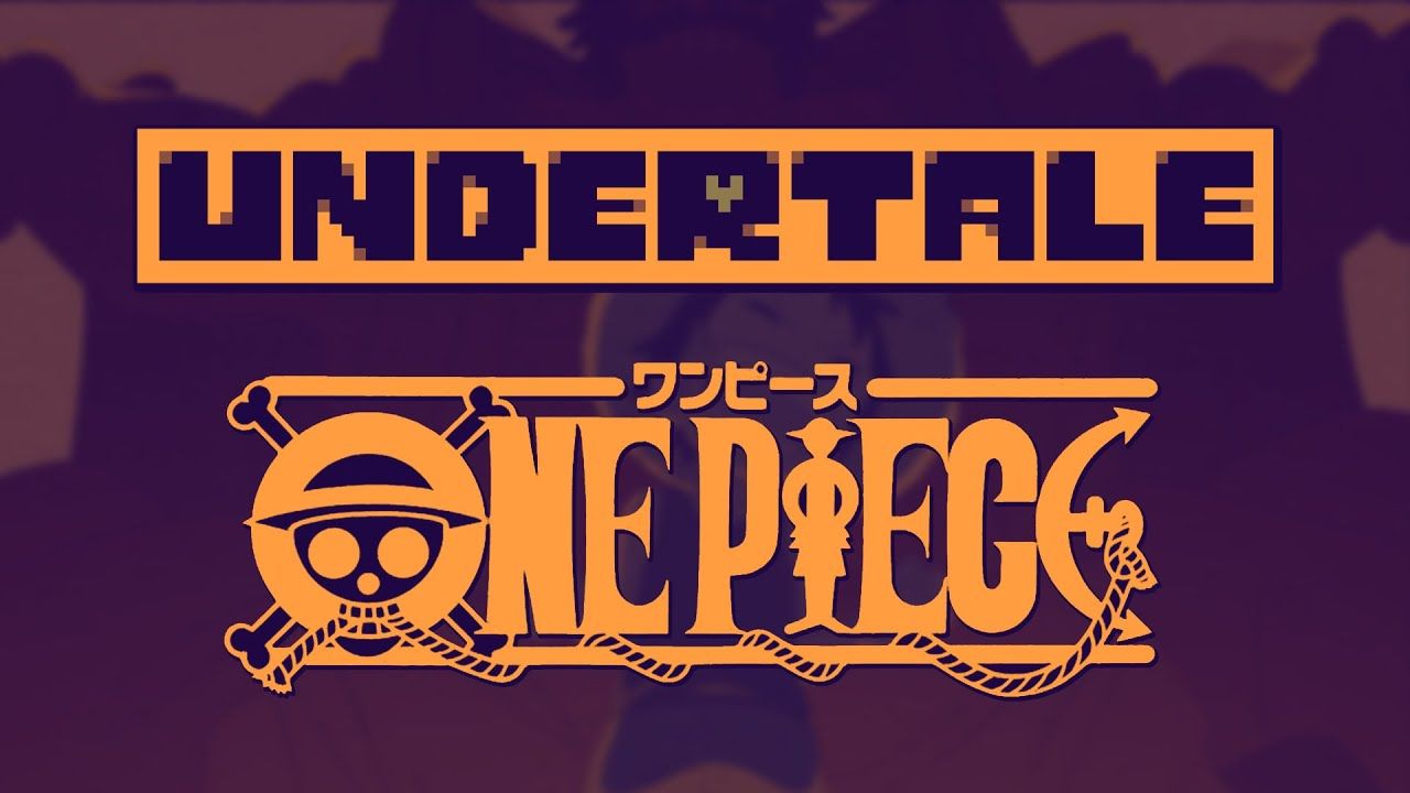 1280x720 Undertale & One Piece are a matchmade