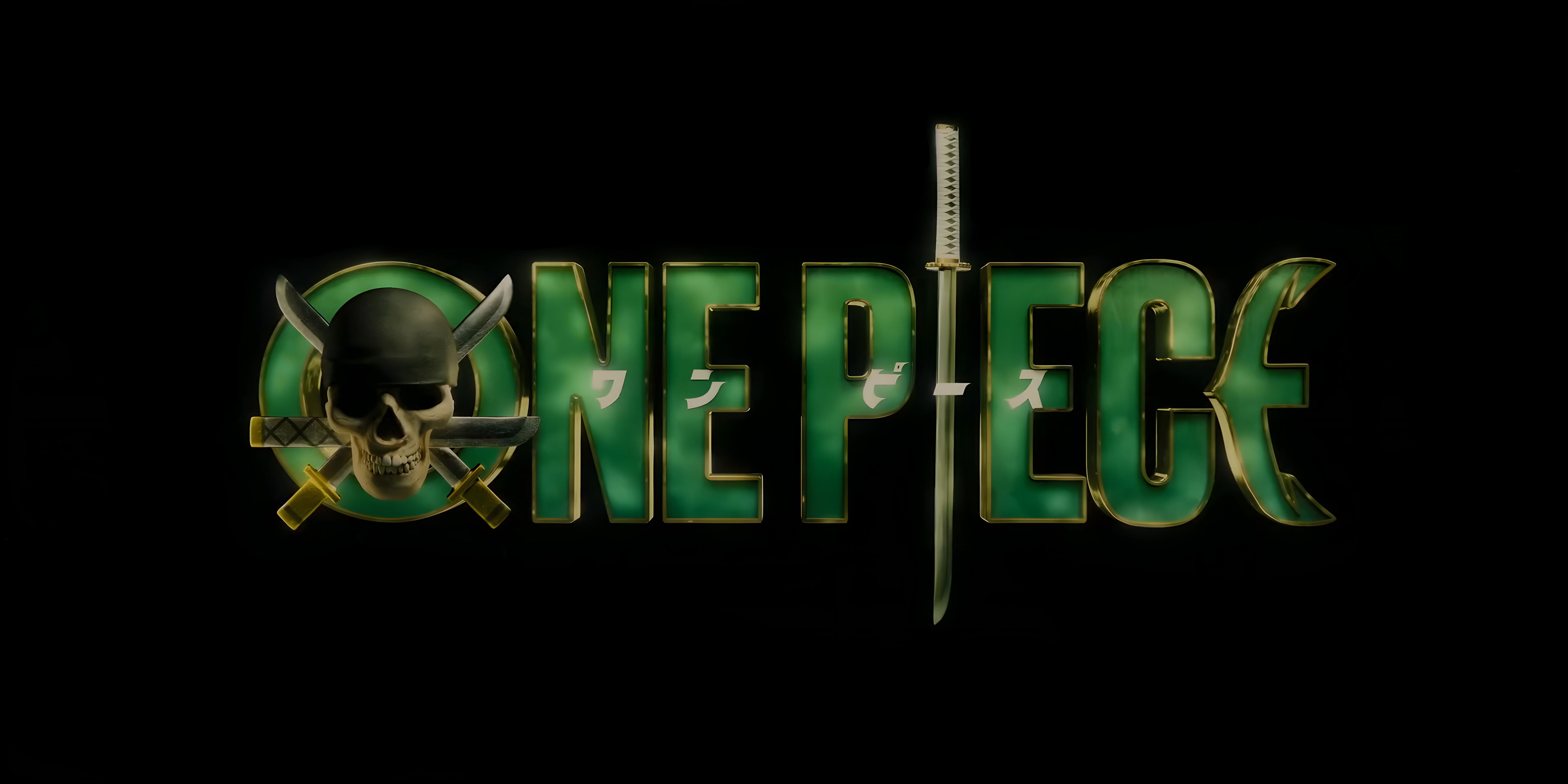 7672x3836 simple background, skull, Roronoa Zoro