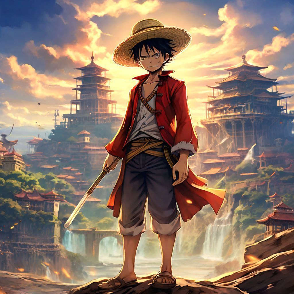 1024x1024 with the title Luffy