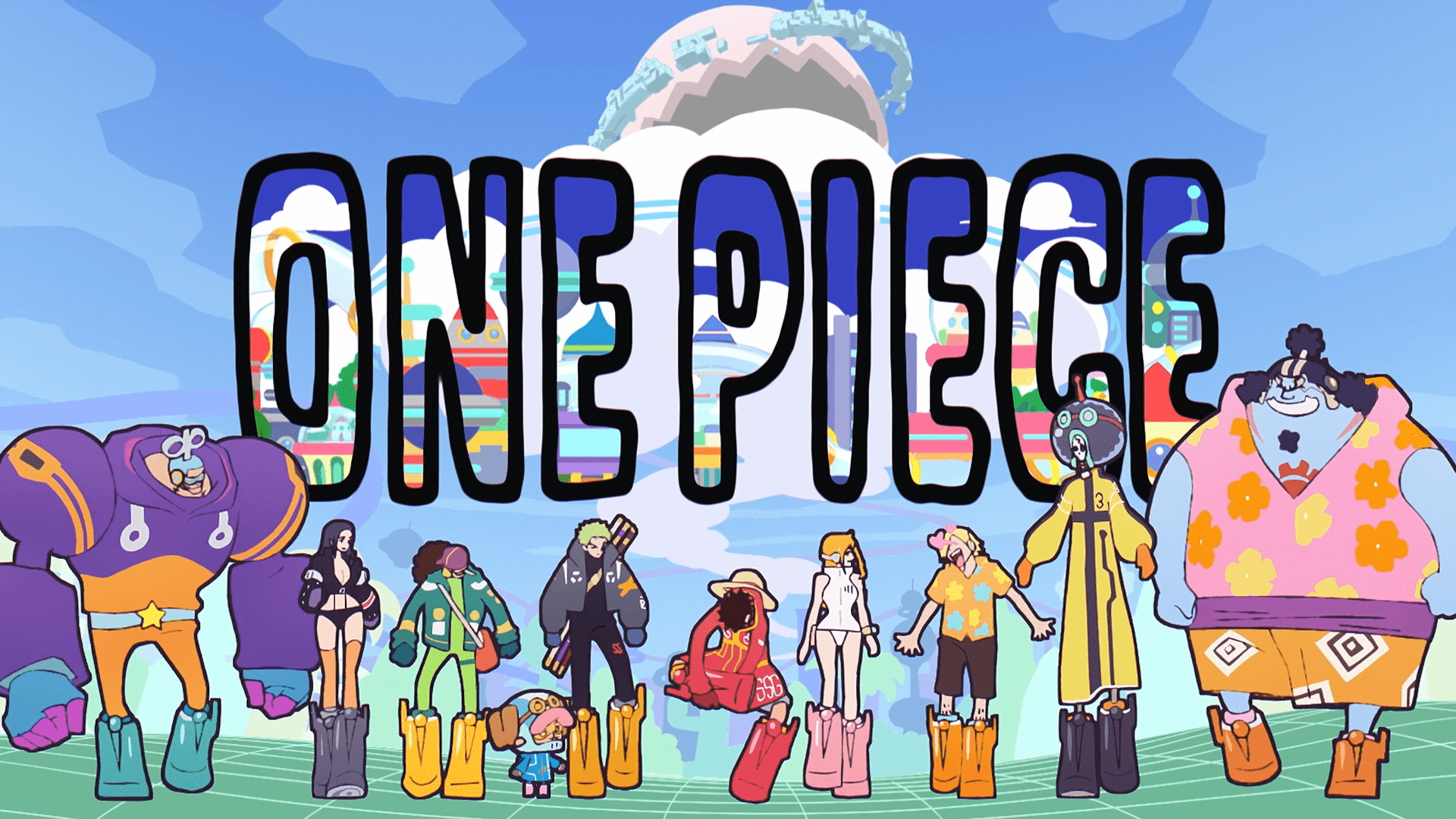 1920x1080 One Piece. Egghead Opening Title