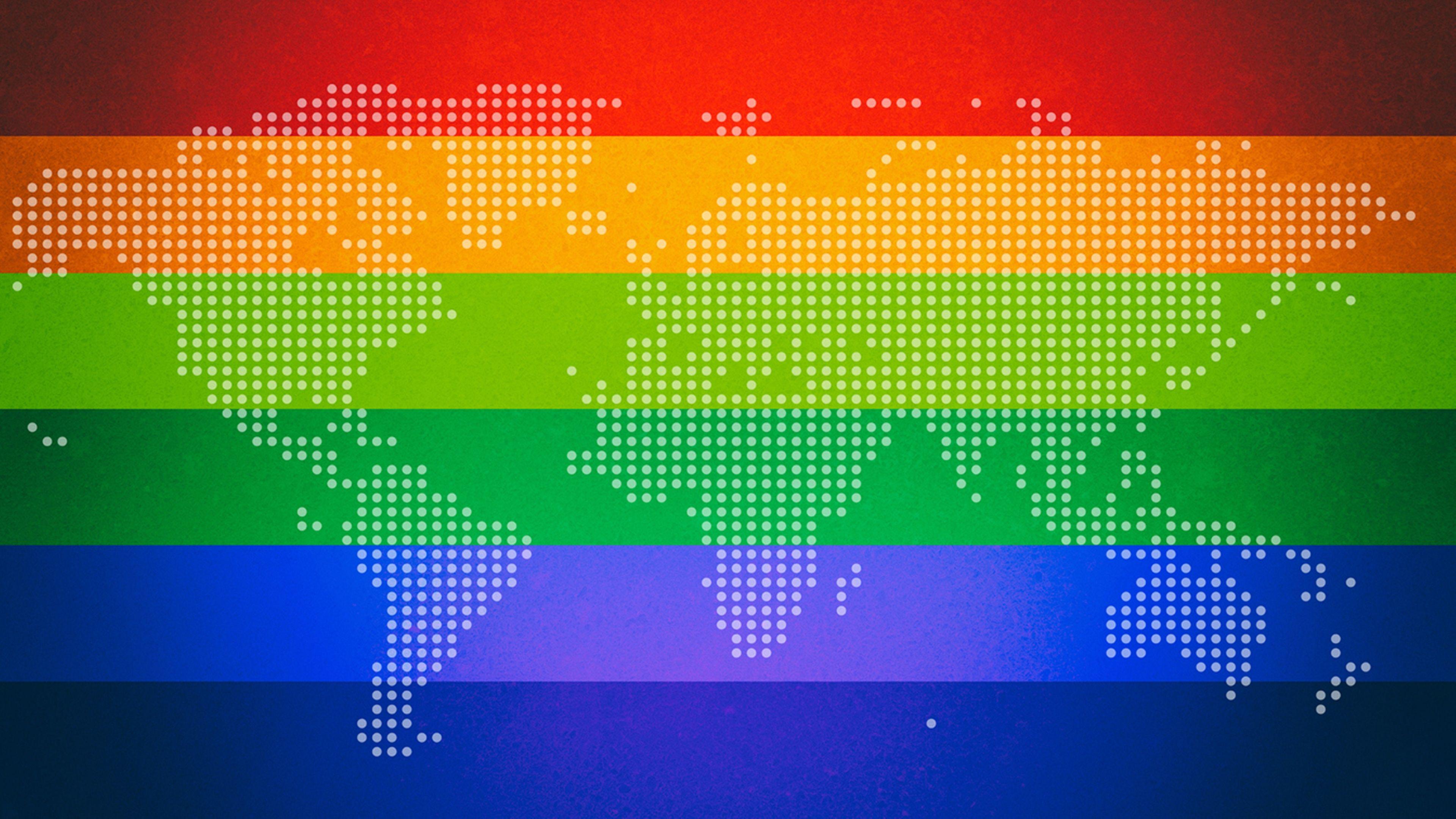 3840x2160 LGBT Symbol Best HD Wallpaper 37174