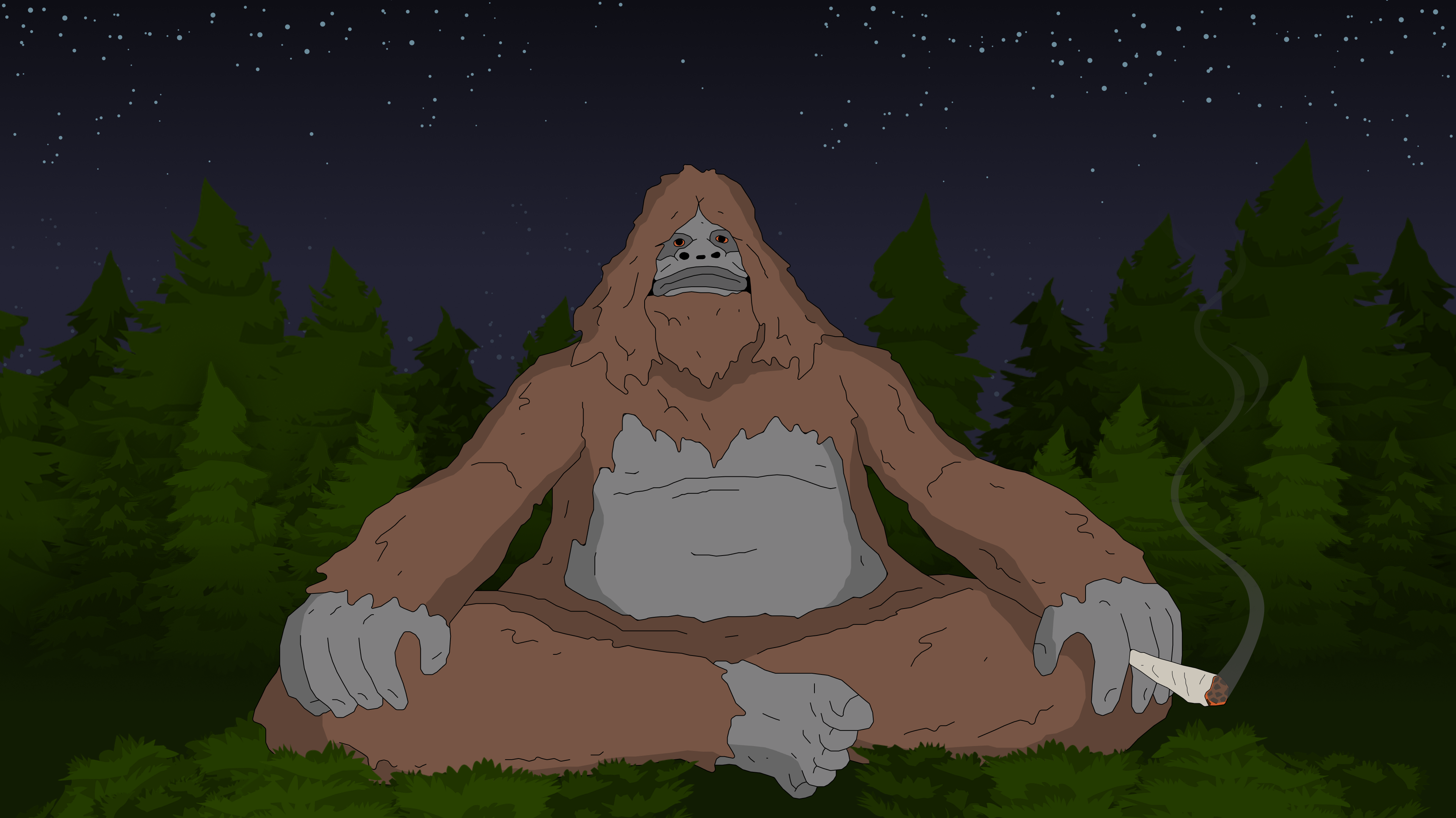 3840x2160 desktop background. Sassy