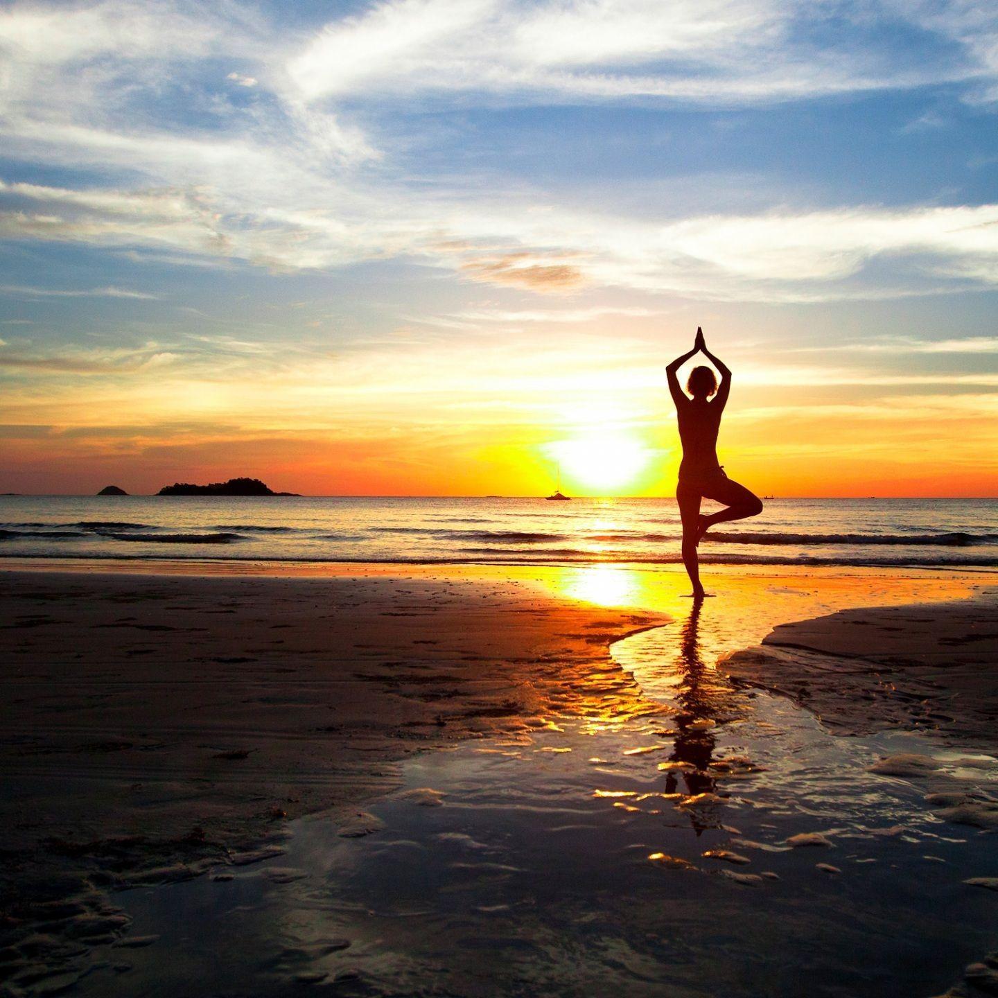Yoga Sunset Wallpapers - Top Free Yoga Sunset Backgrounds - WallpaperAccess
