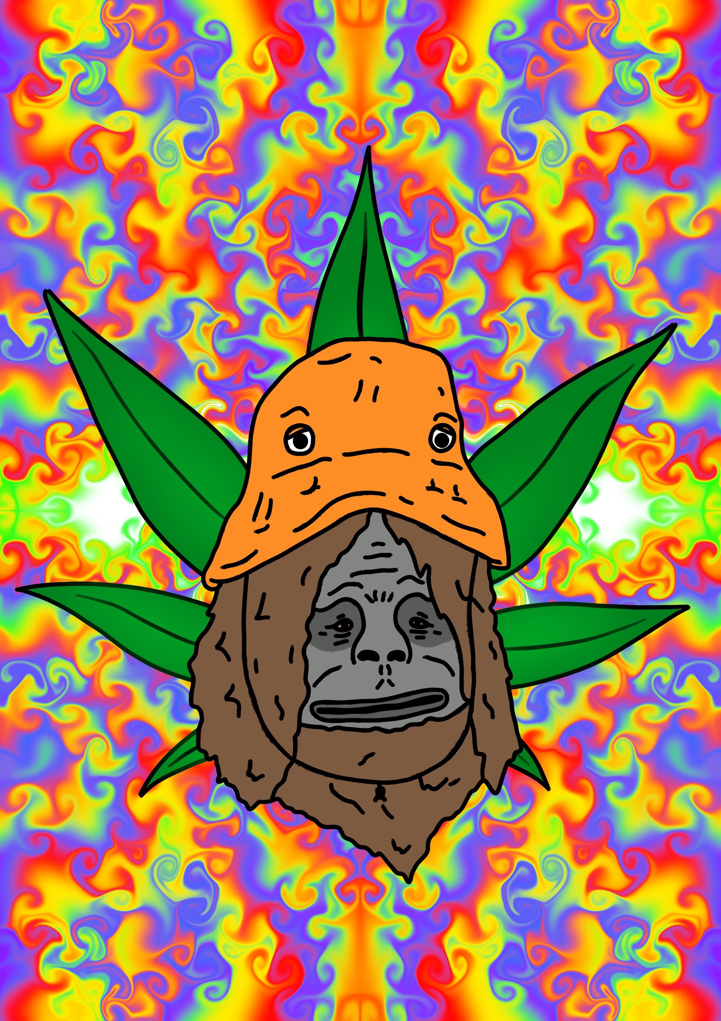2480x3508 Drew this f*ckin druggo