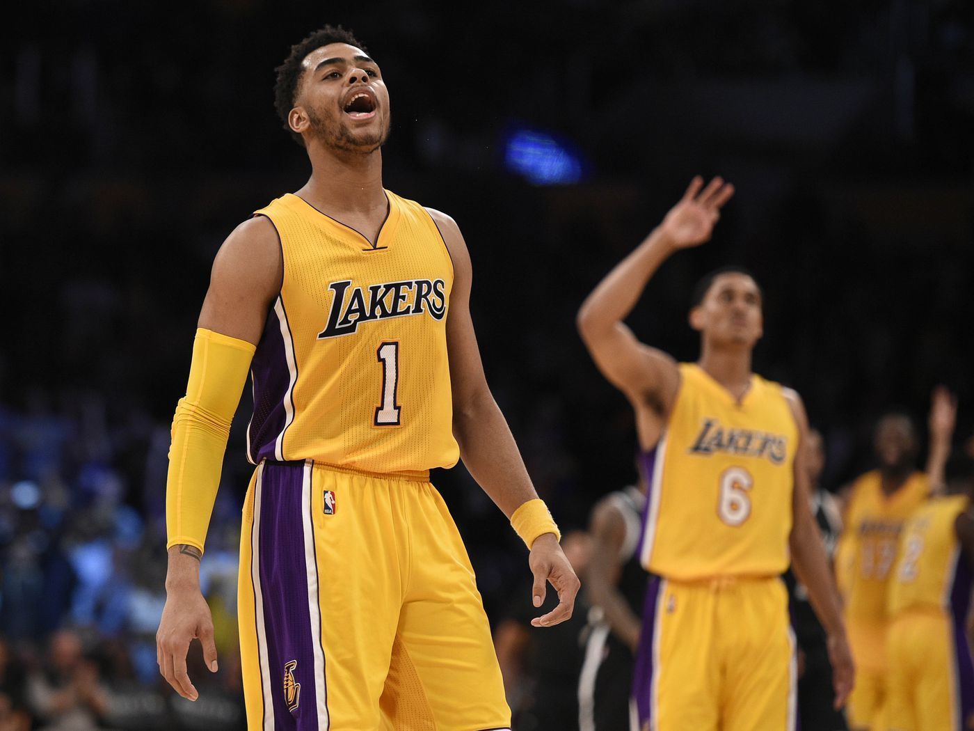 1400x1050 Lakers News: D'Angelo Russell shared