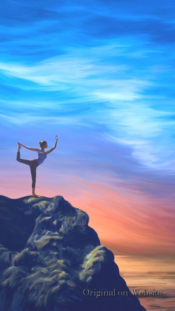 720x1280 iPhone Wallpaper Aesthetic- Yoga Wallpaper For Mobile