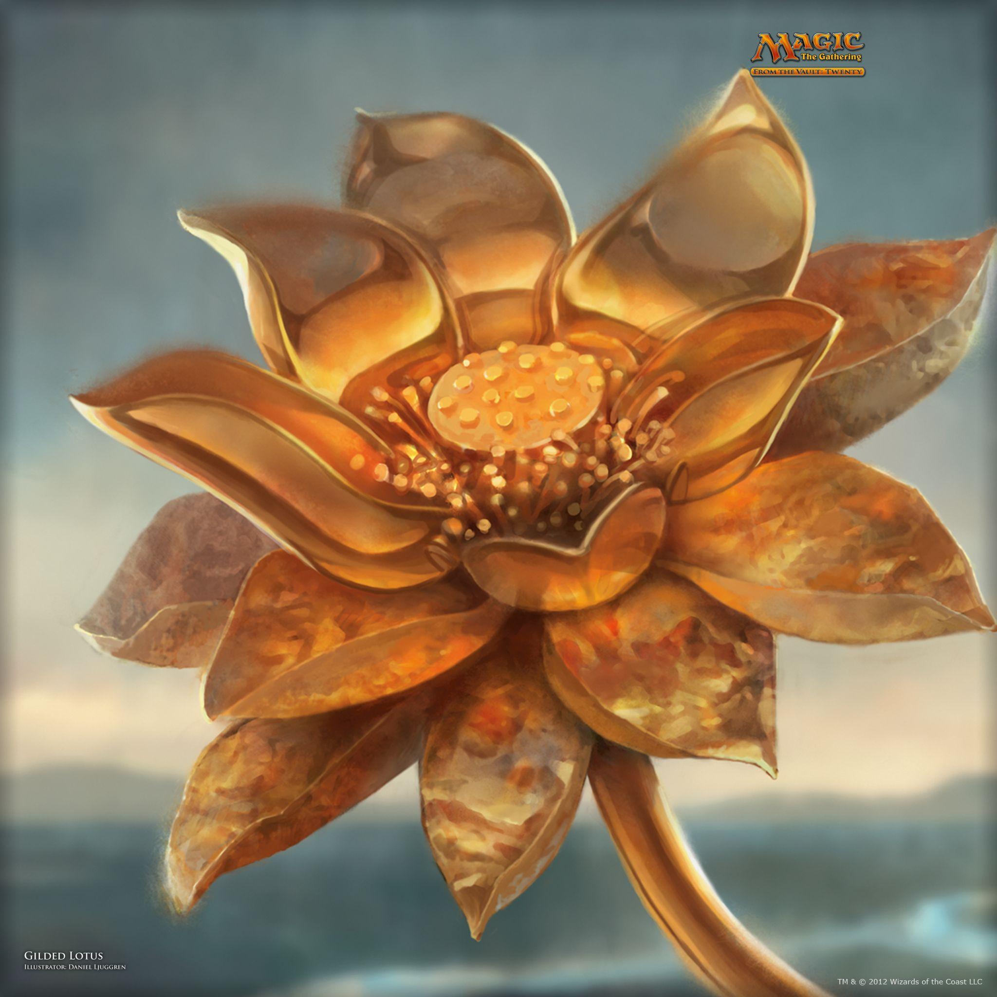 2048x2048 Wallpaper of the Week: Gilded Lotus. MAGIC: THE GATHERING