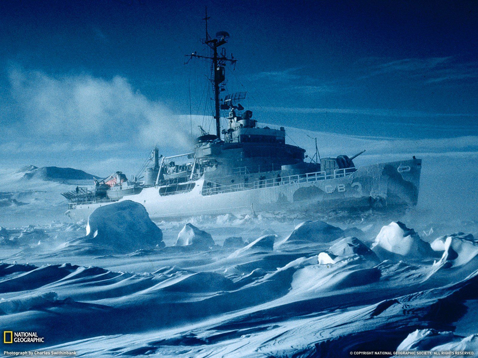 1600x1200 Ice nature ships National Geographic