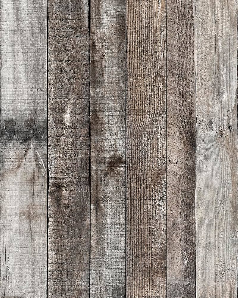 800x1000 Livebor Dark Gray Wood Wallpaper Peel