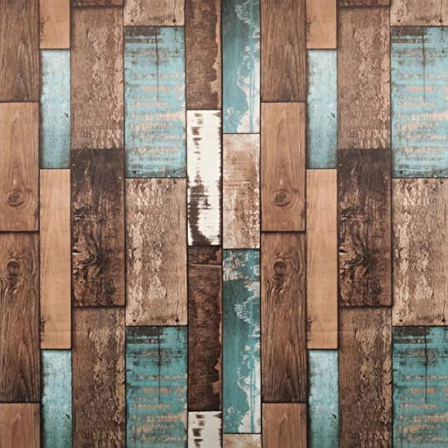 894x894 Reclaimed Wood Peel and Stick Wallpaper