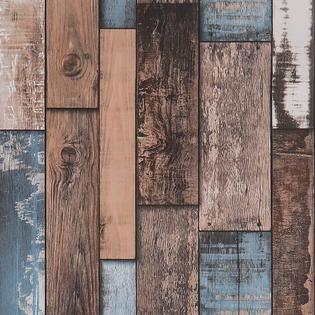 315x315 Livelynine Shiplap Peel and Stick Barnwood Wallpaper for Walls Removable Farmhouse Contact Paper for Walls Desk Shelves Cabin
