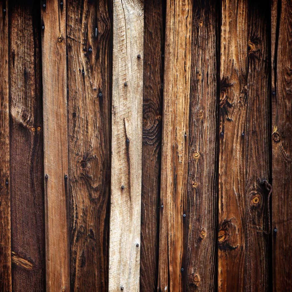 1024x1024 Old Wooden Fence Background Wallpaper