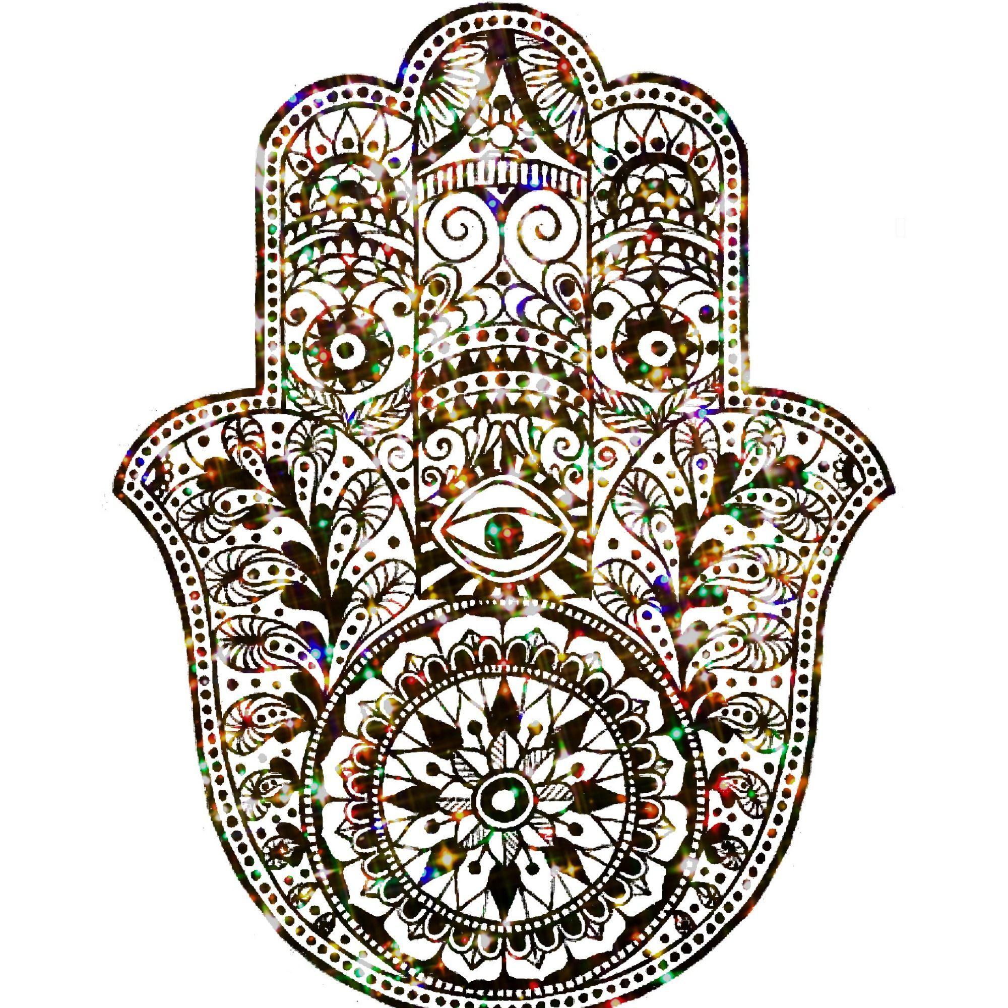 2000x2000 Hamsa iPhone background. Desktop/ iPhone Background