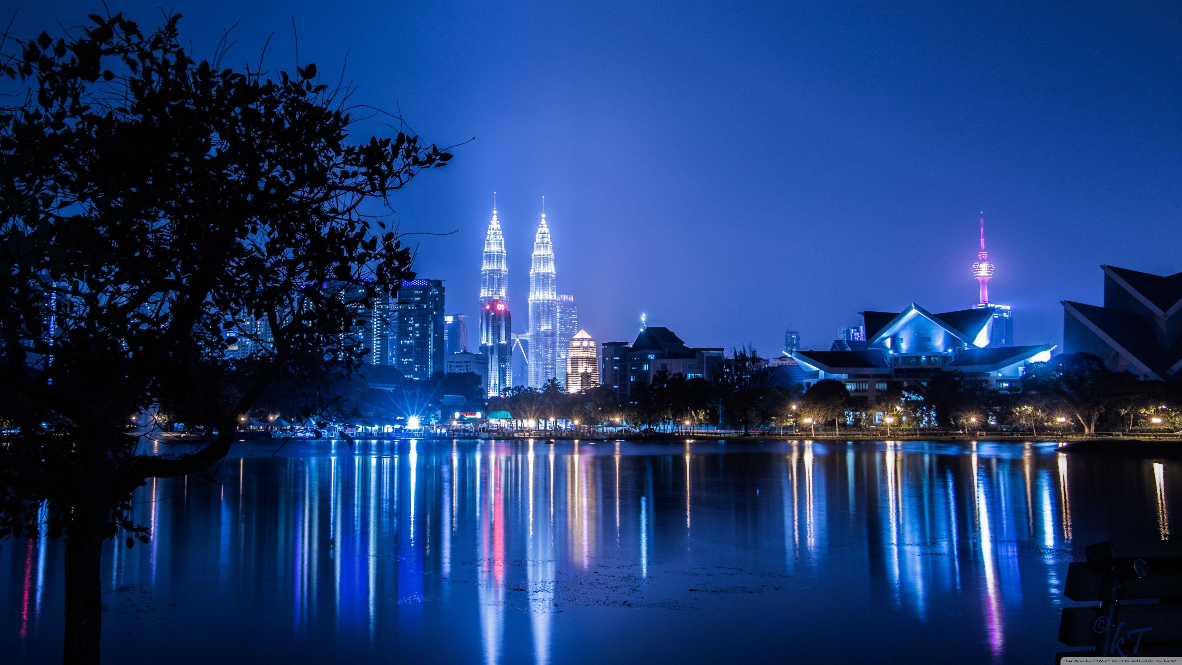 Menara Kuala Lumpur, city, dark, kuala lumpur, landscape, malaysia, night,  tower, HD wallpaper | Peakpx