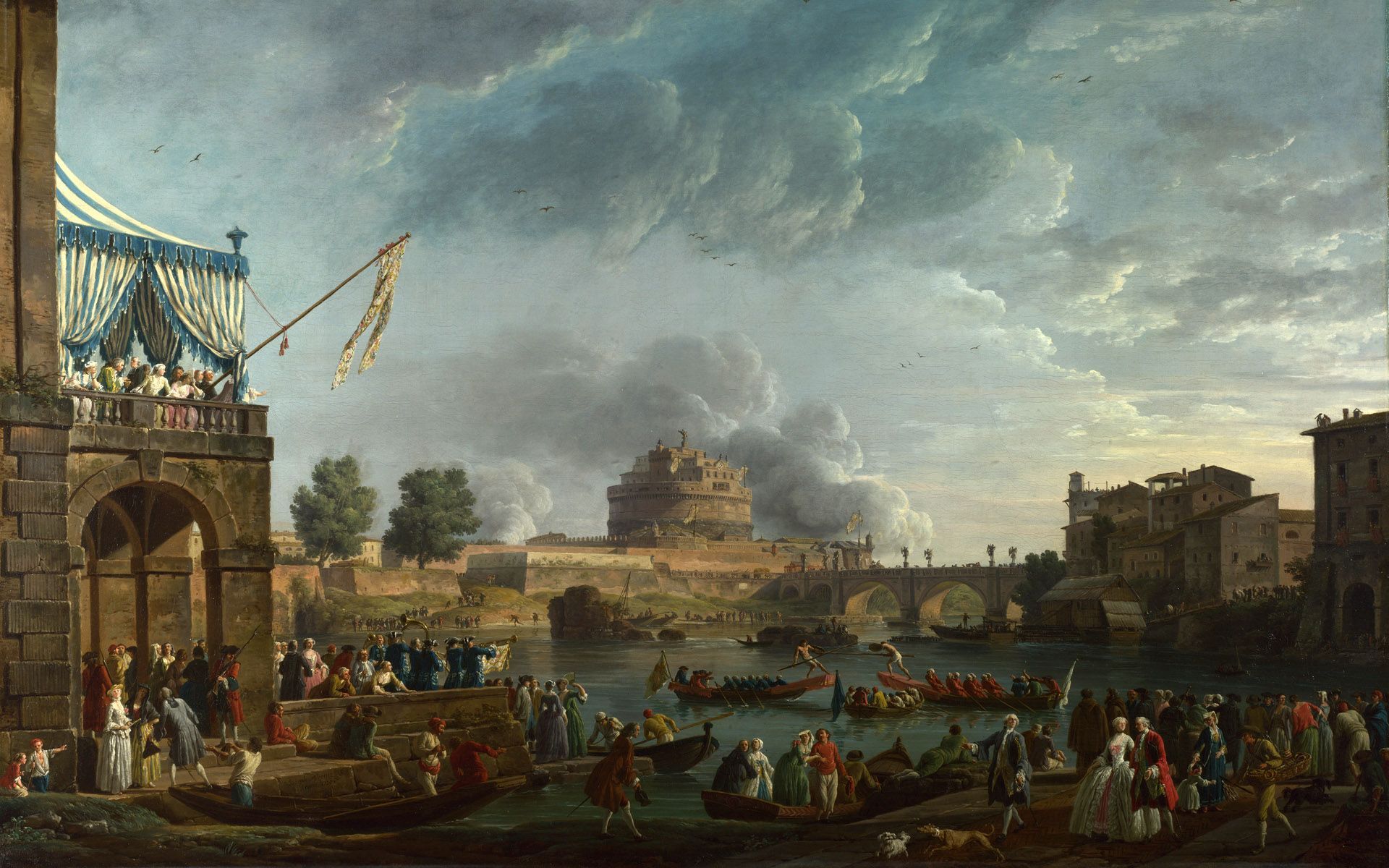 1920x1200 Old Paintings Wallpaper