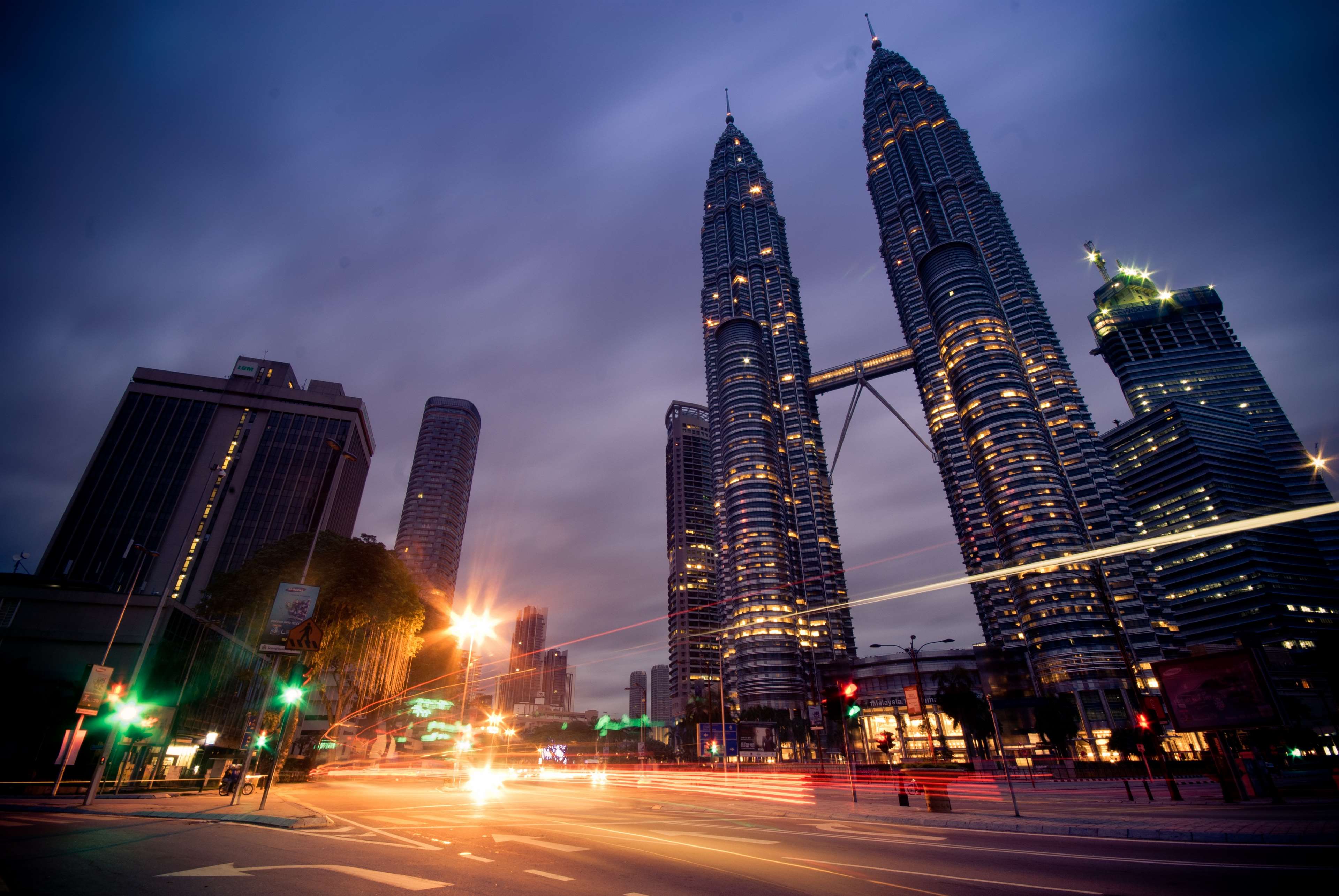 3840x2571 architecture, buildings, city, cityscape, klcc