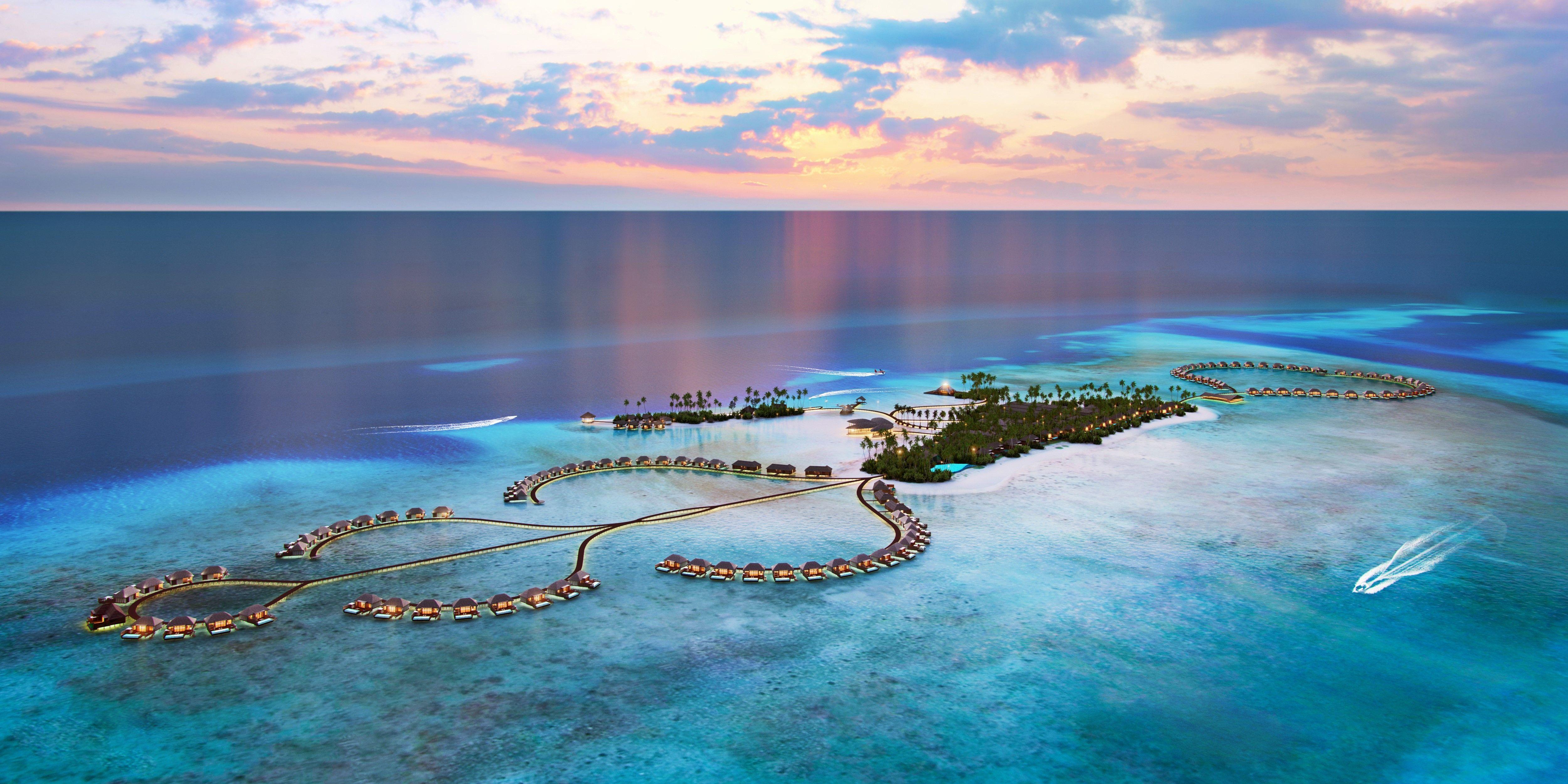 5000x2500 4K Ultra HD Maldives Wallpaper and Background Image