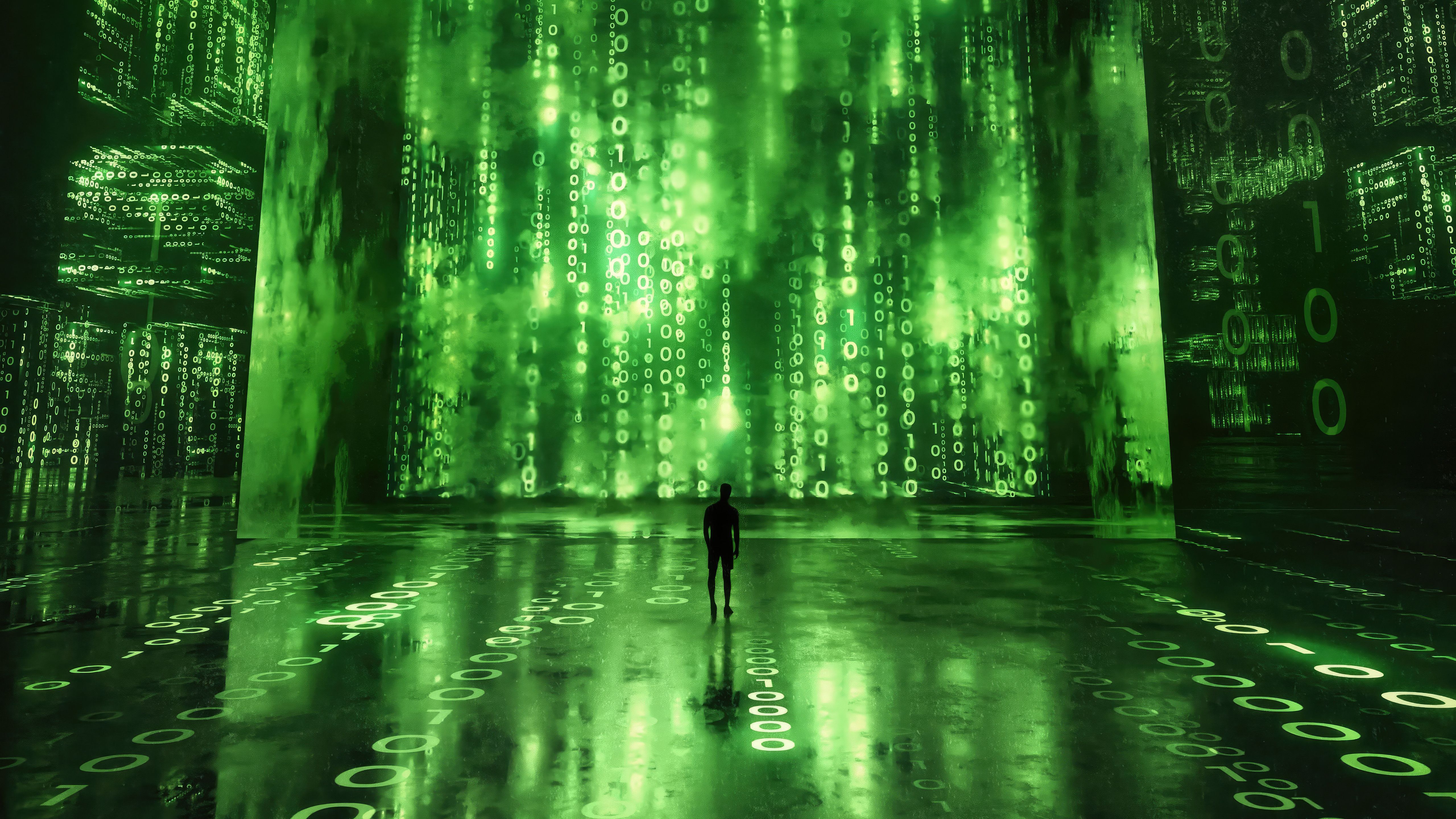 5120x2880 Matrix Escape Wallpaper, HD Artist