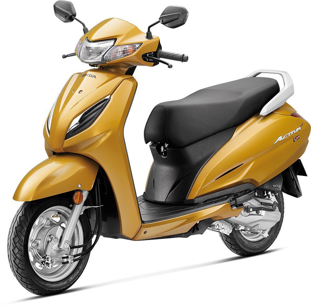 1000x983 Honda Activa 6G Colors: Blue, Red