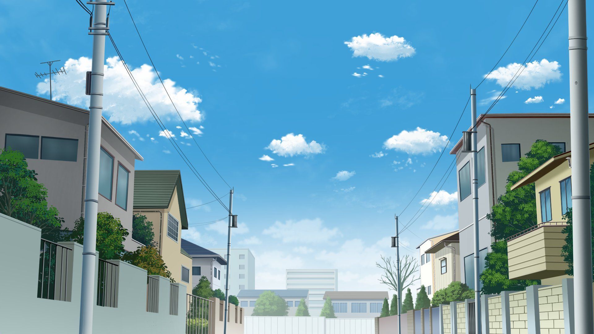 1920x1080 anime background. speed paint