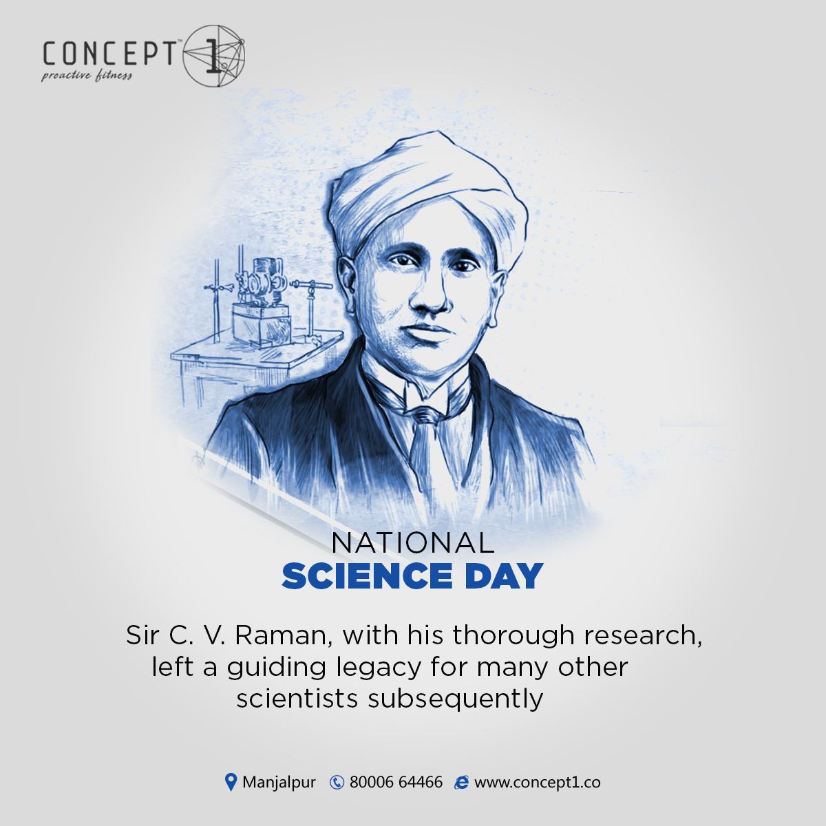 1200x1200 Sir C. V. Raman, with his thorough