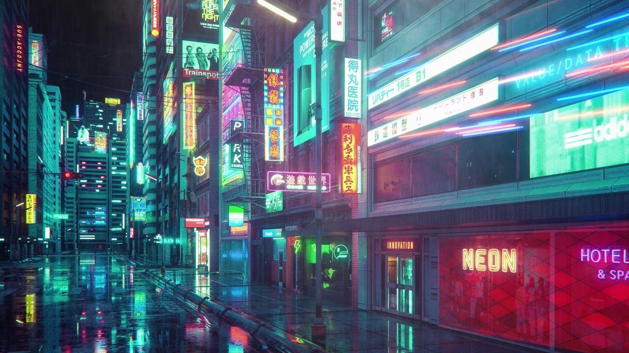 1280x720 Live Wallpaper with Rain SFX