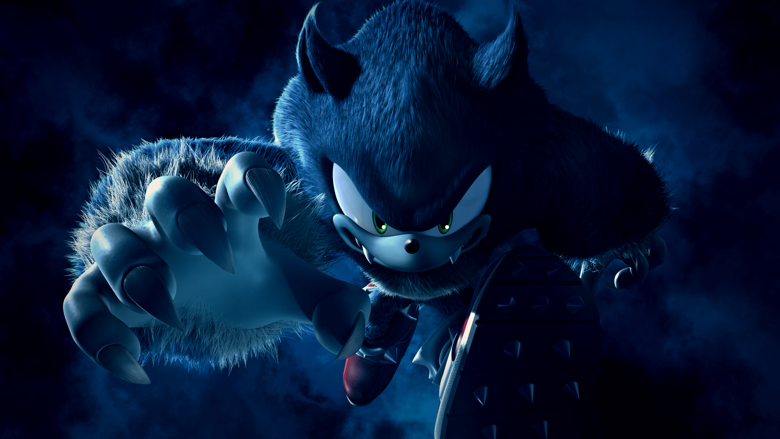 2560x1440 Sonic the Werehog HD Wallpaper