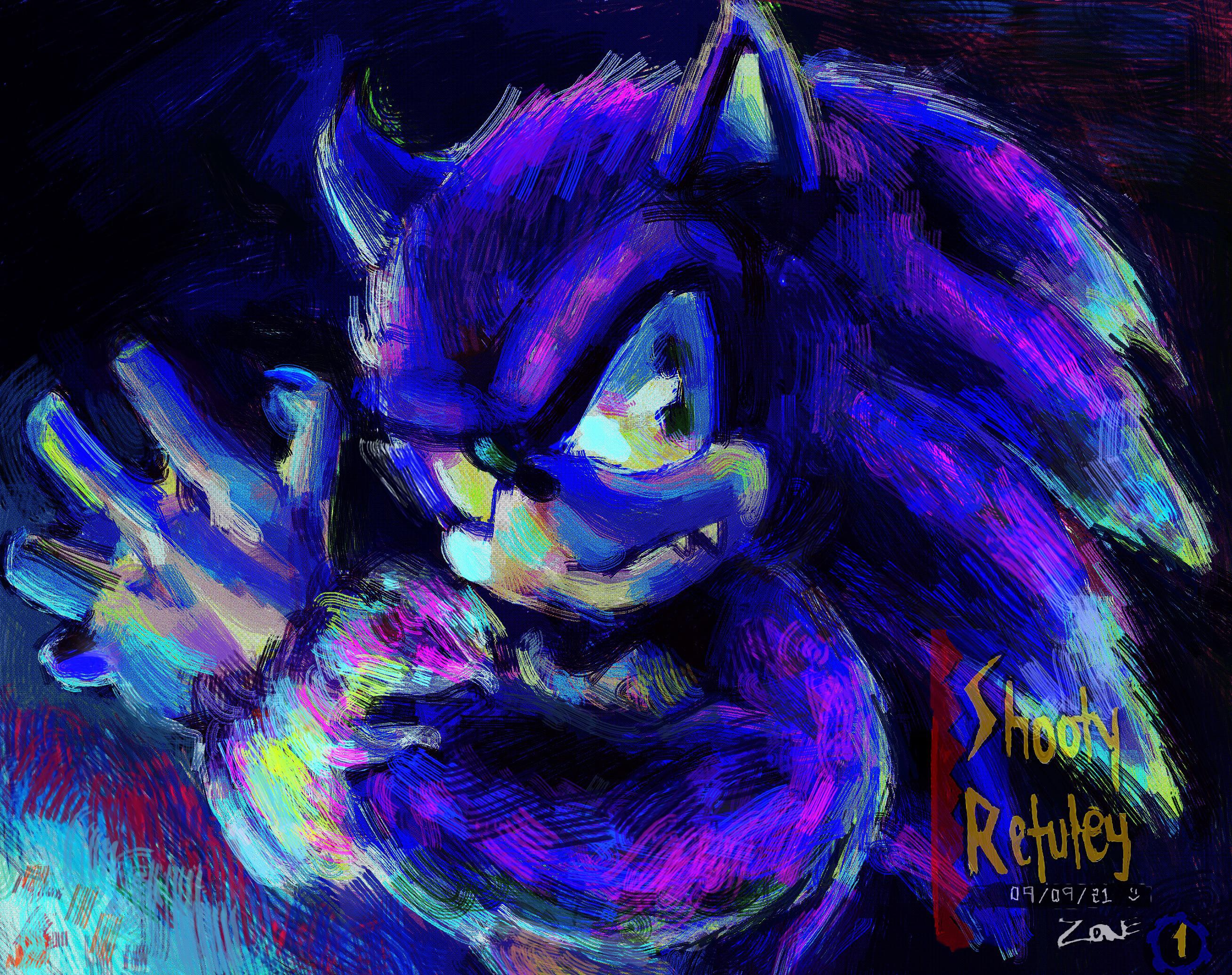 2617x2073 Werehog :) (my art)