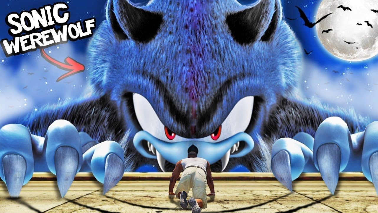 1280x720 SONIC Becomes A WEREWOLF In GTA 5